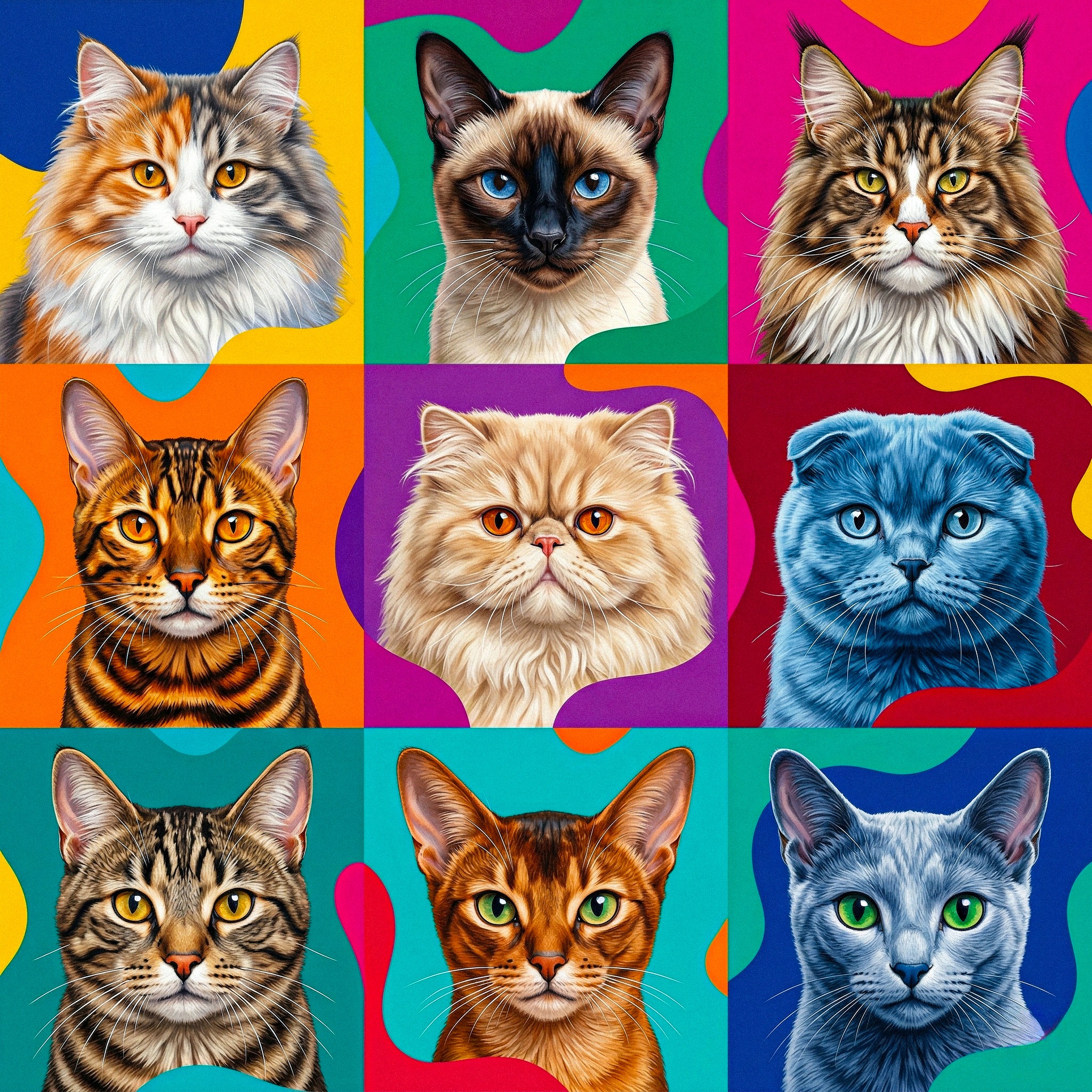 Cats jigsaw puzzle by Juliet Art