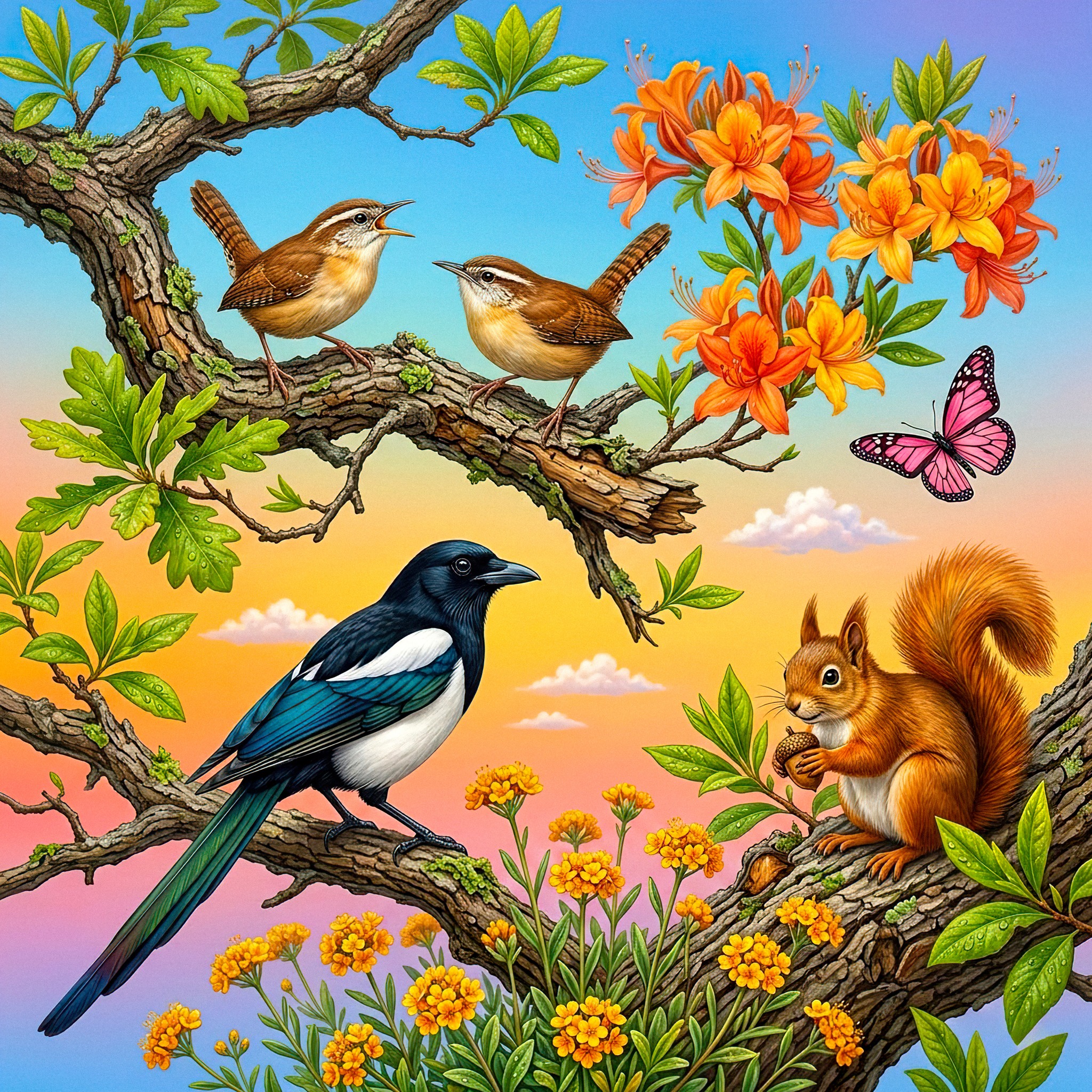 Spring Animals jigsaw puzzle by Gotiva