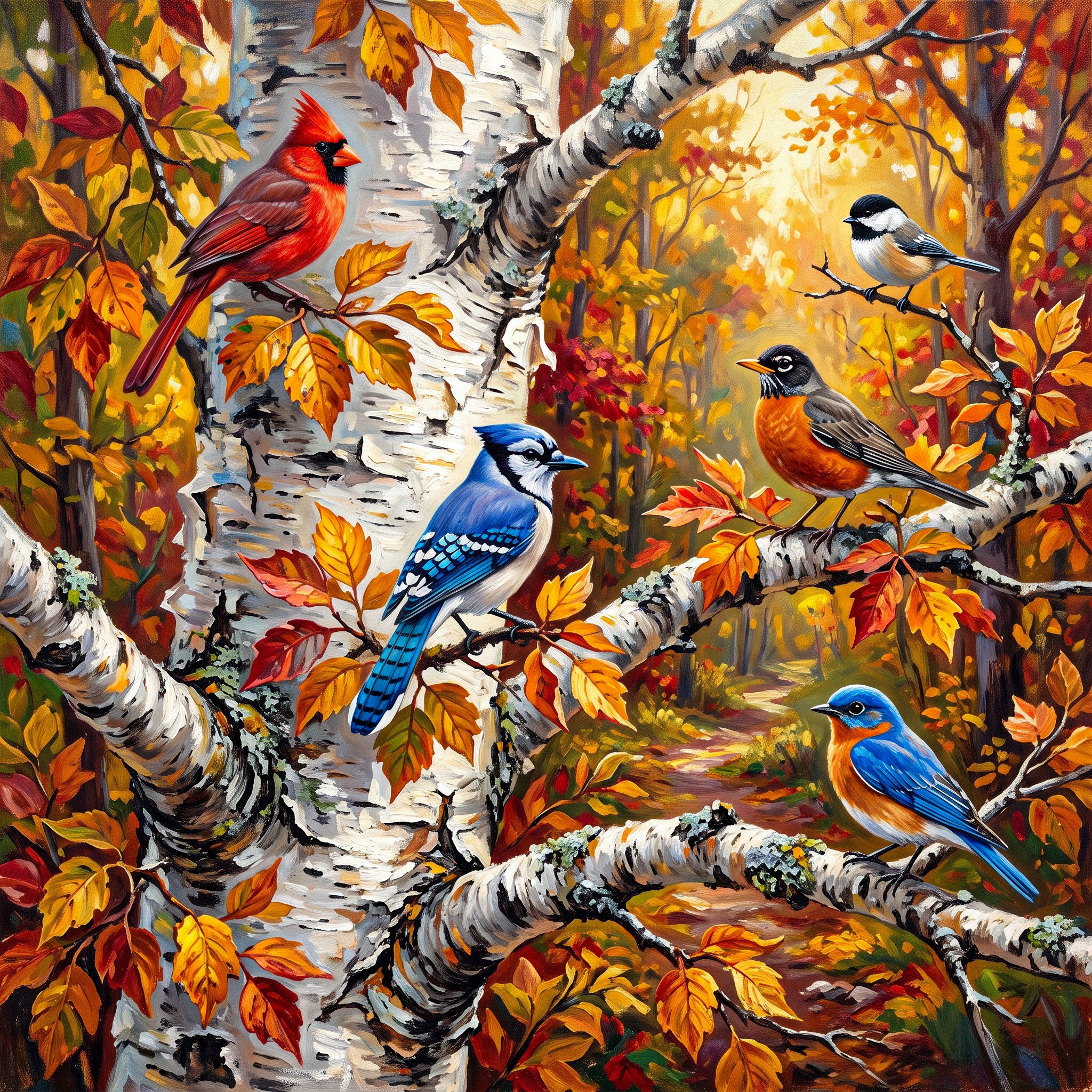 Birds jigsaw puzzle by Gotiva