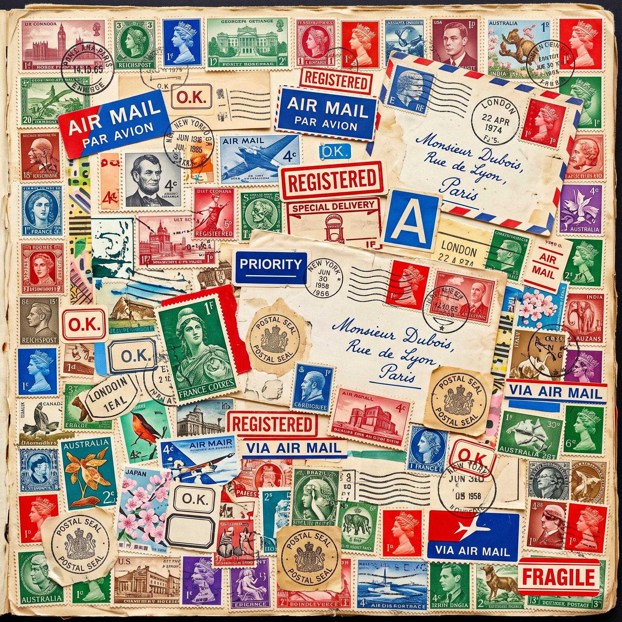 Post Cards jigsaw puzzle by Gotiva