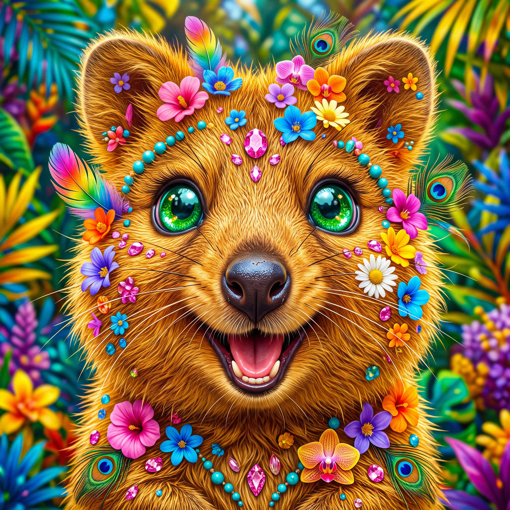Happy jigsaw puzzle by Gotiva