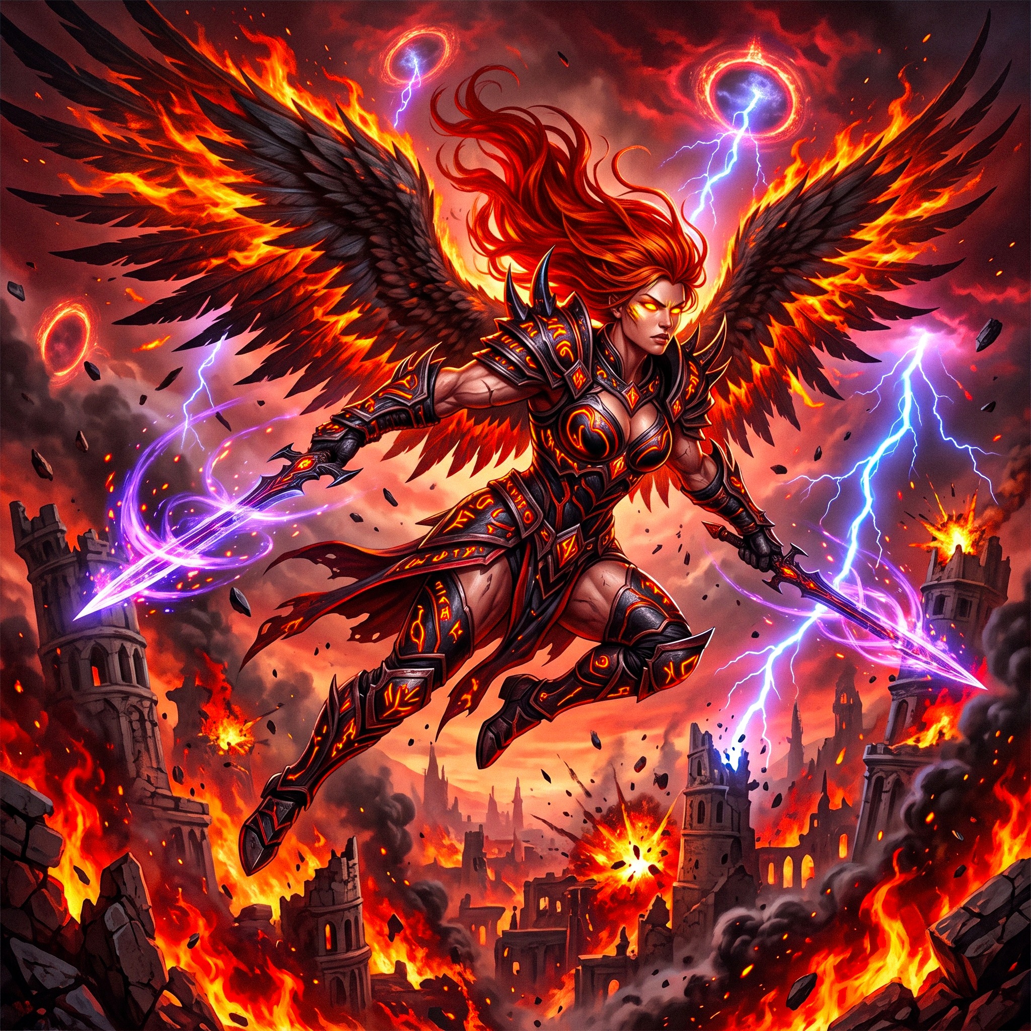 Angel of War jigsaw puzzle by Your Knight