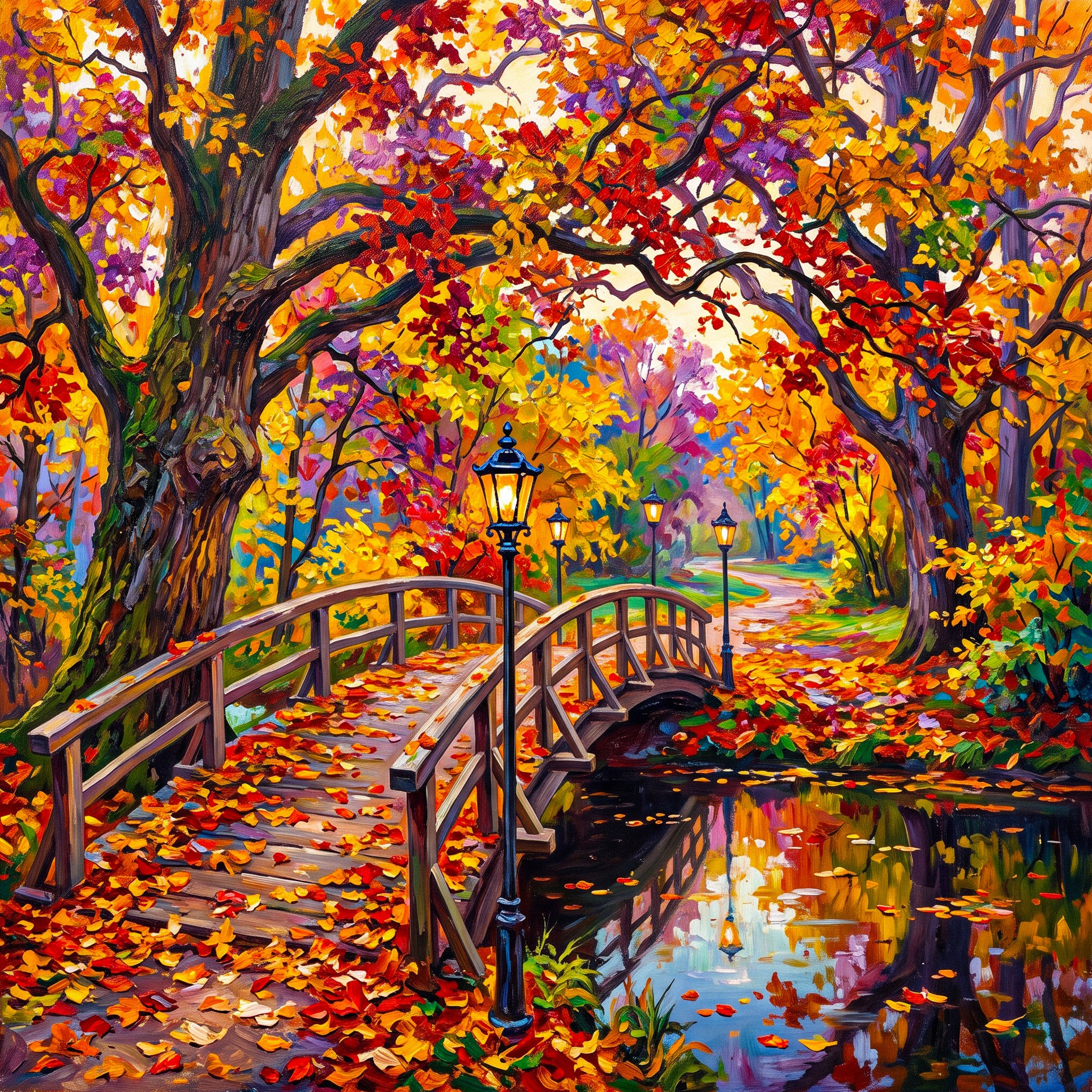 Bridge jigsaw puzzle by Gotiva