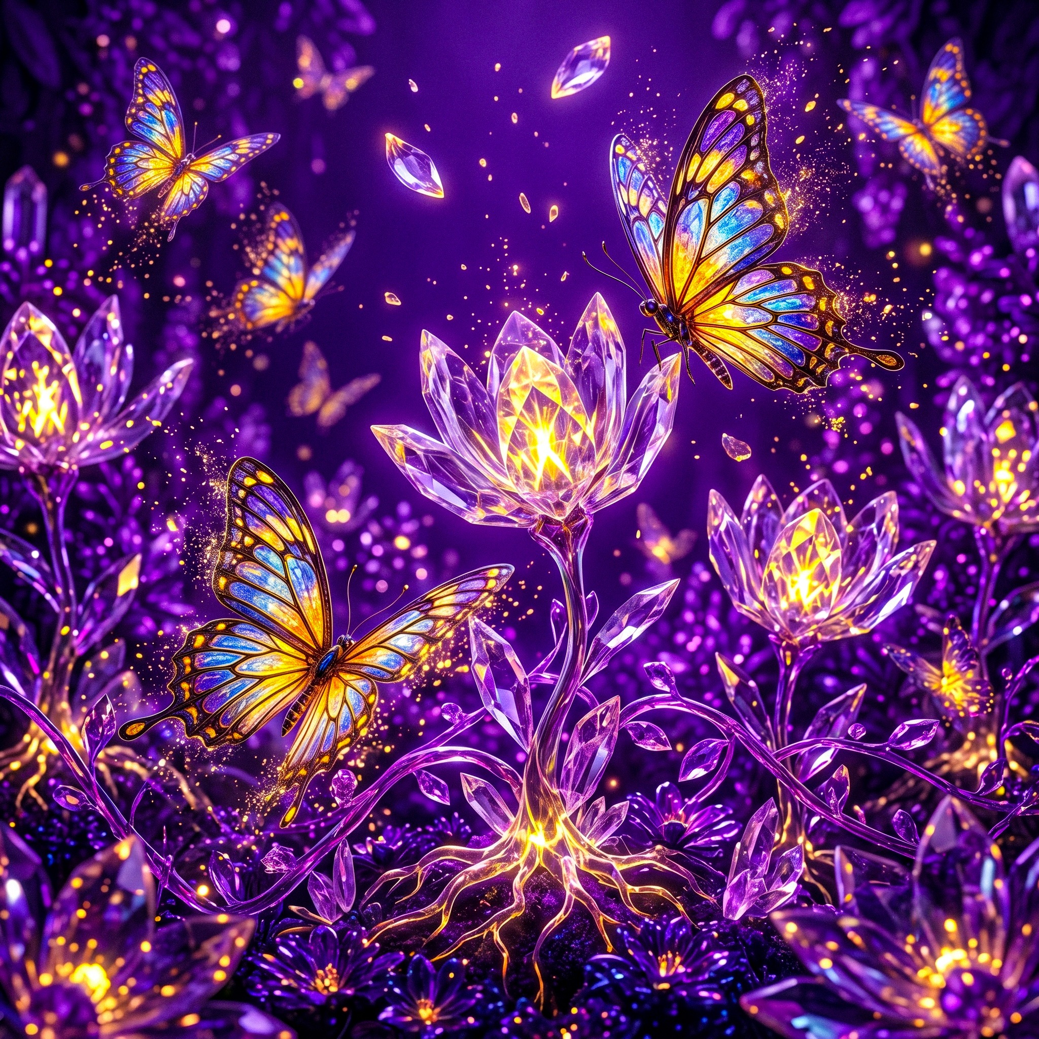 Glowing jigsaw puzzle by Amazia Art