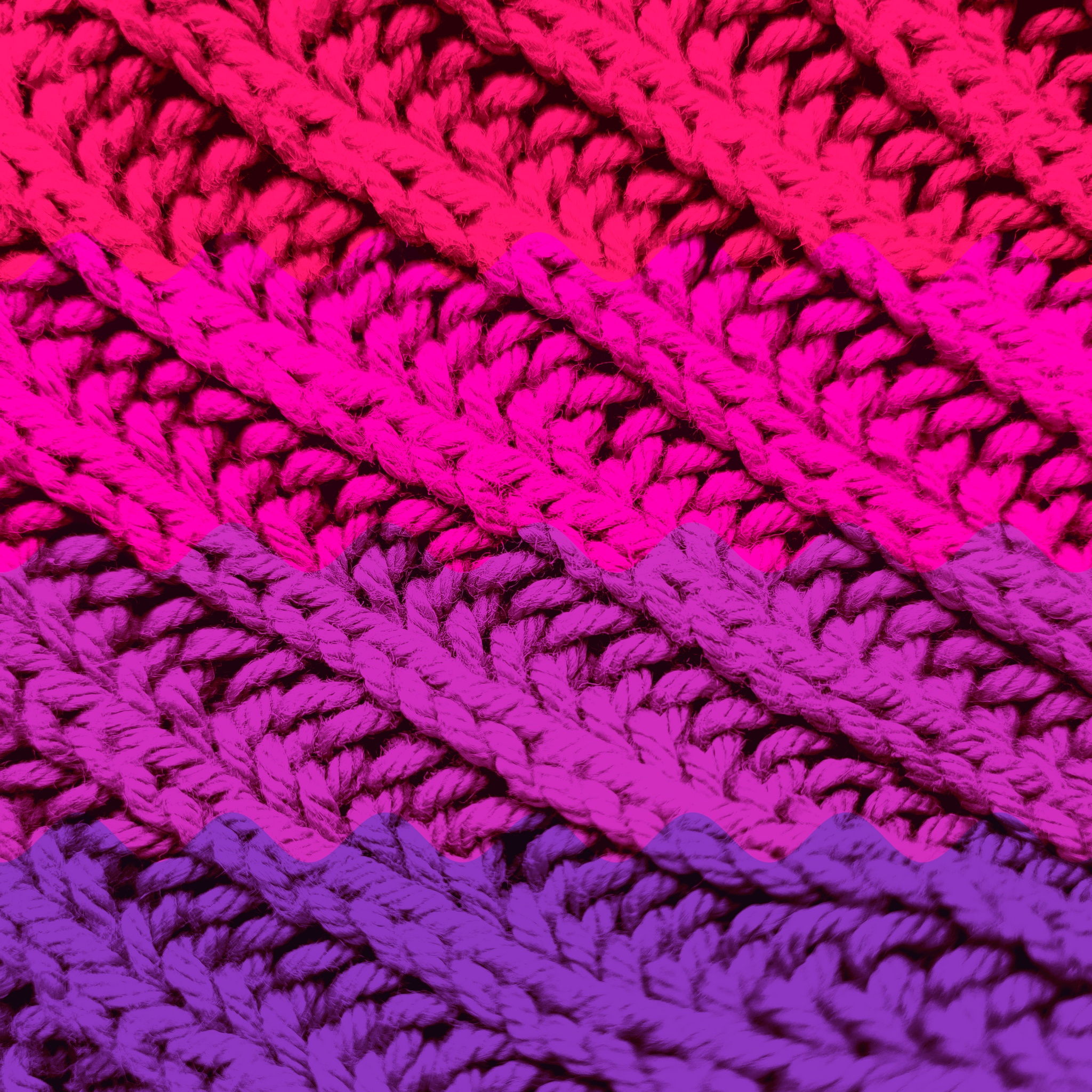 Wool Texture Rainbow Pattern jigsaw puzzle by Gotiva