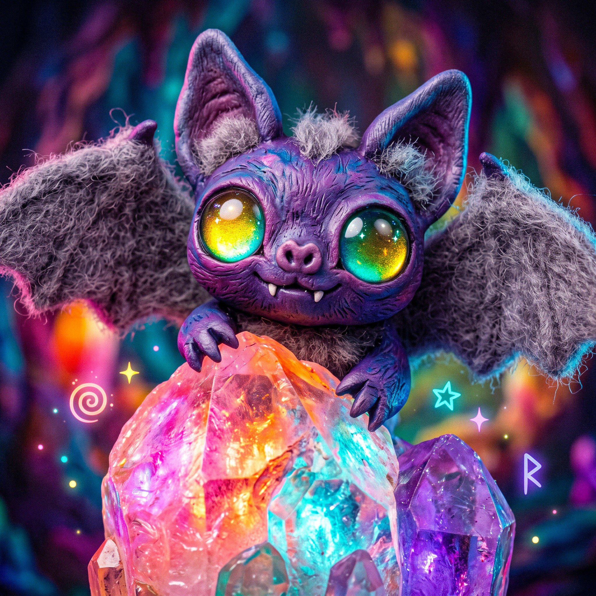 Bat Eyes jigsaw puzzle by Soft Haunt