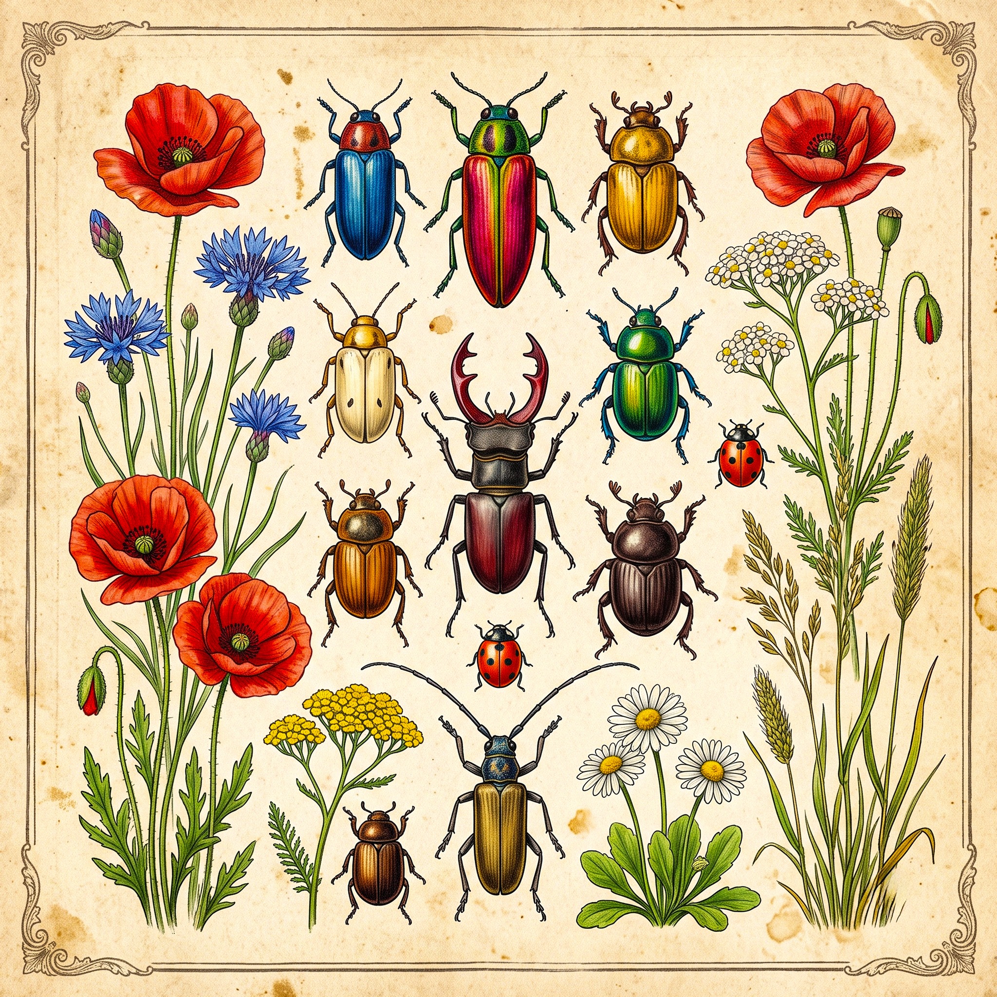 Insects jigsaw puzzle by John Botanics