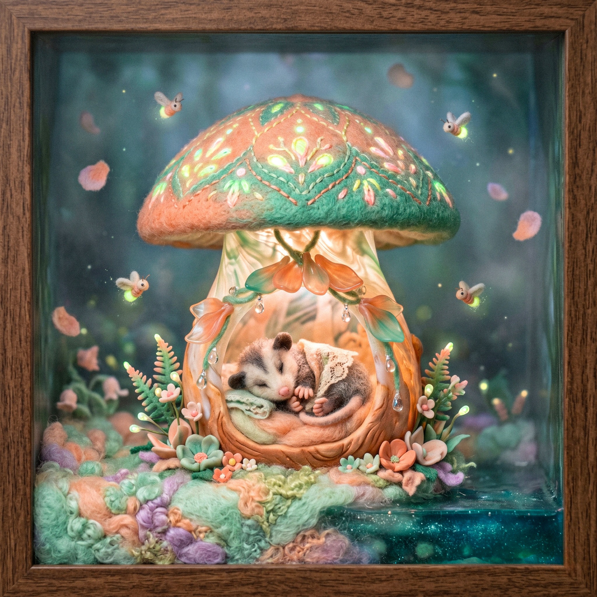 Mushroom Home jigsaw puzzle by Aria Solenne