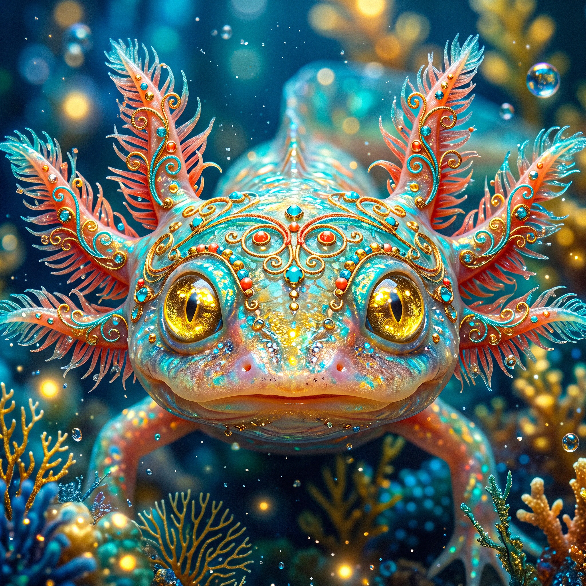 Axelotl jigsaw puzzle by Animalia