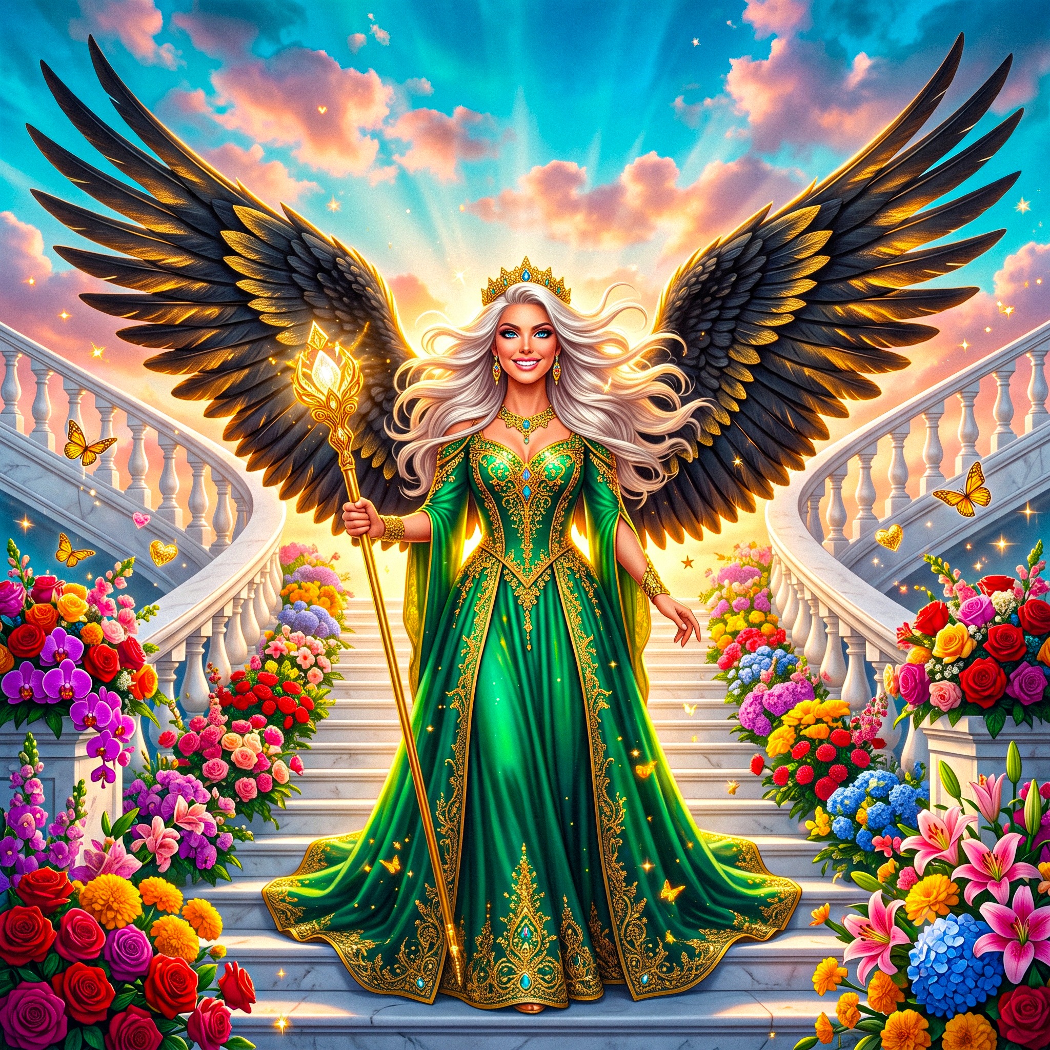 Queen Angel jigsaw puzzle by Gotiva