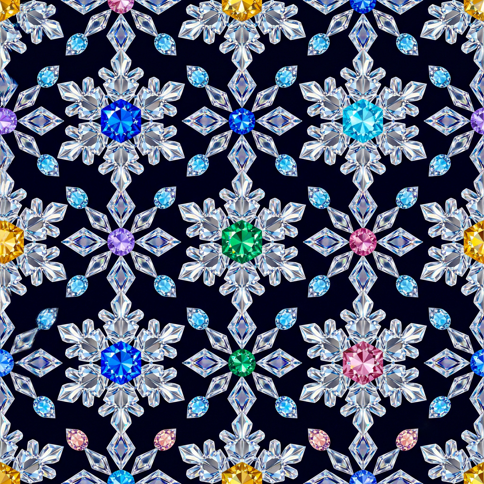 Snowflakes jigsaw puzzle by Gotiva