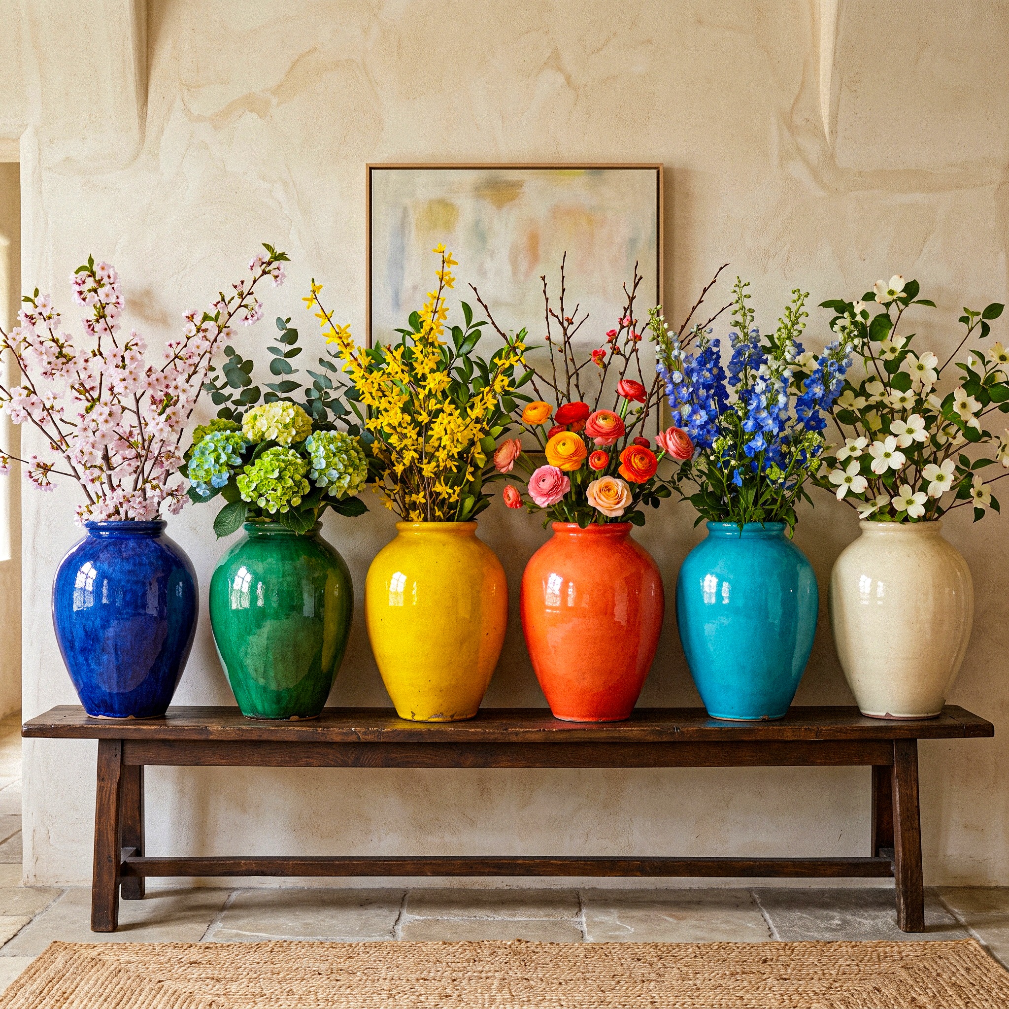 Colorful Vases jigsaw puzzle by Grant Photography