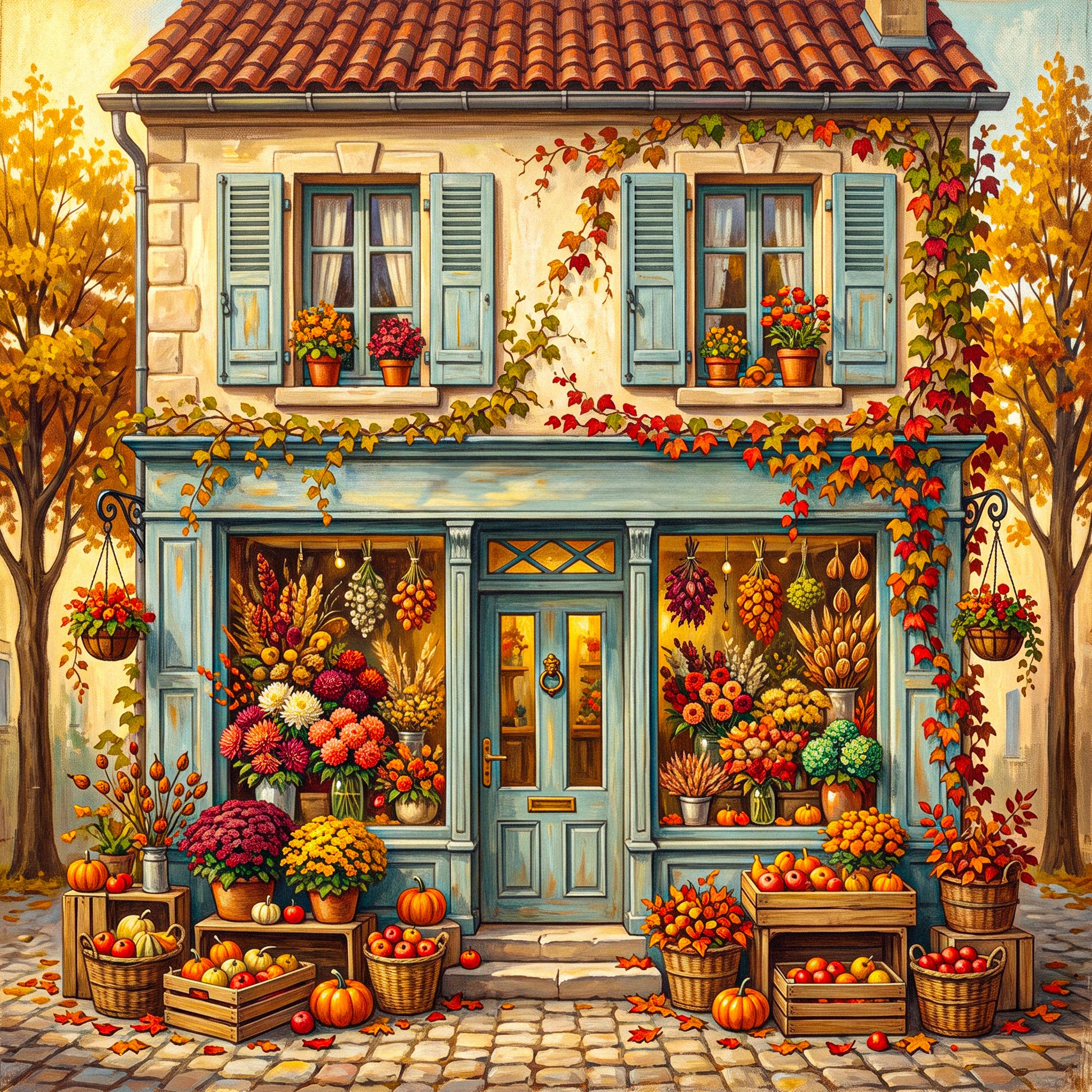 Flower Shop jigsaw puzzle by Gotiva