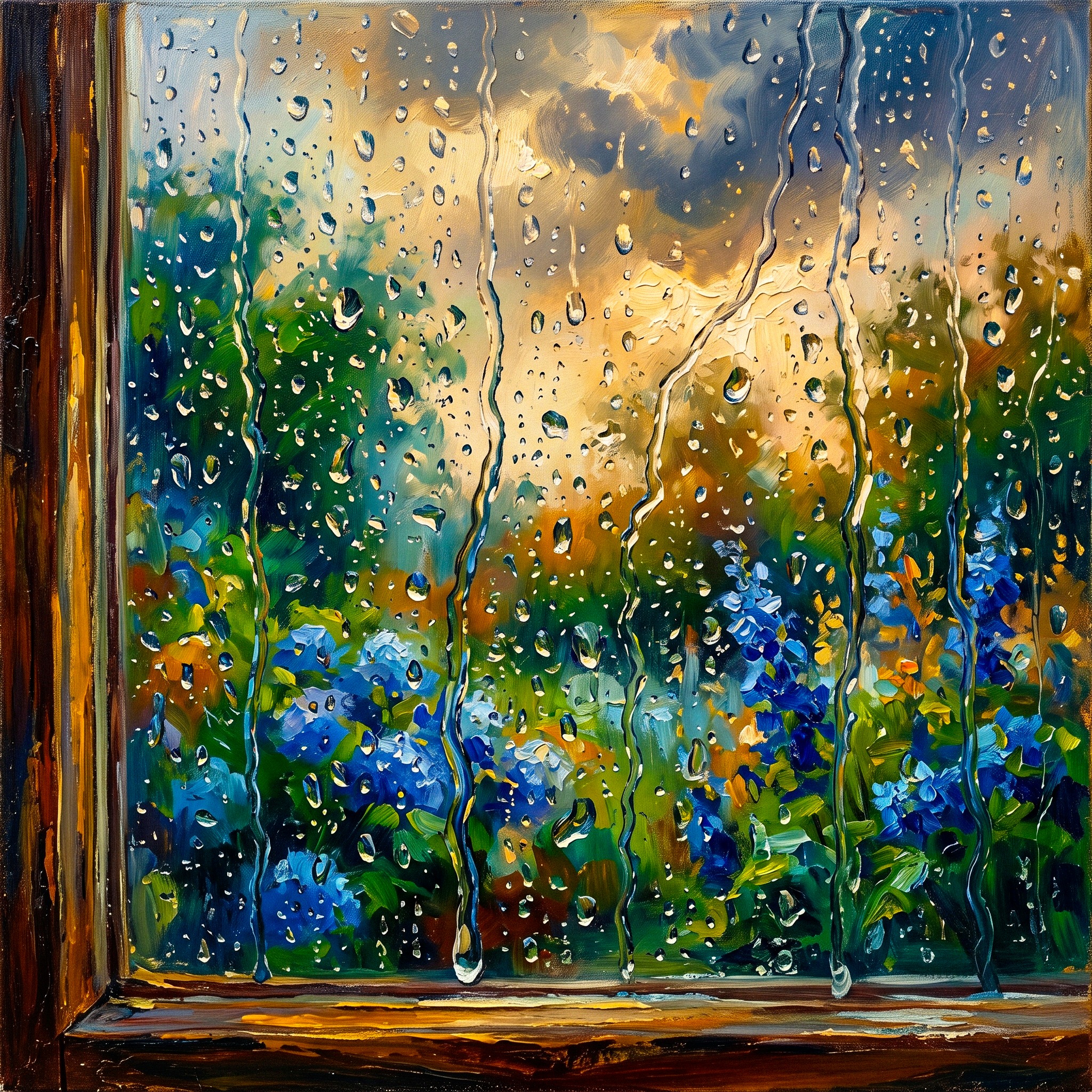 Rain jigsaw puzzle by Gotiva