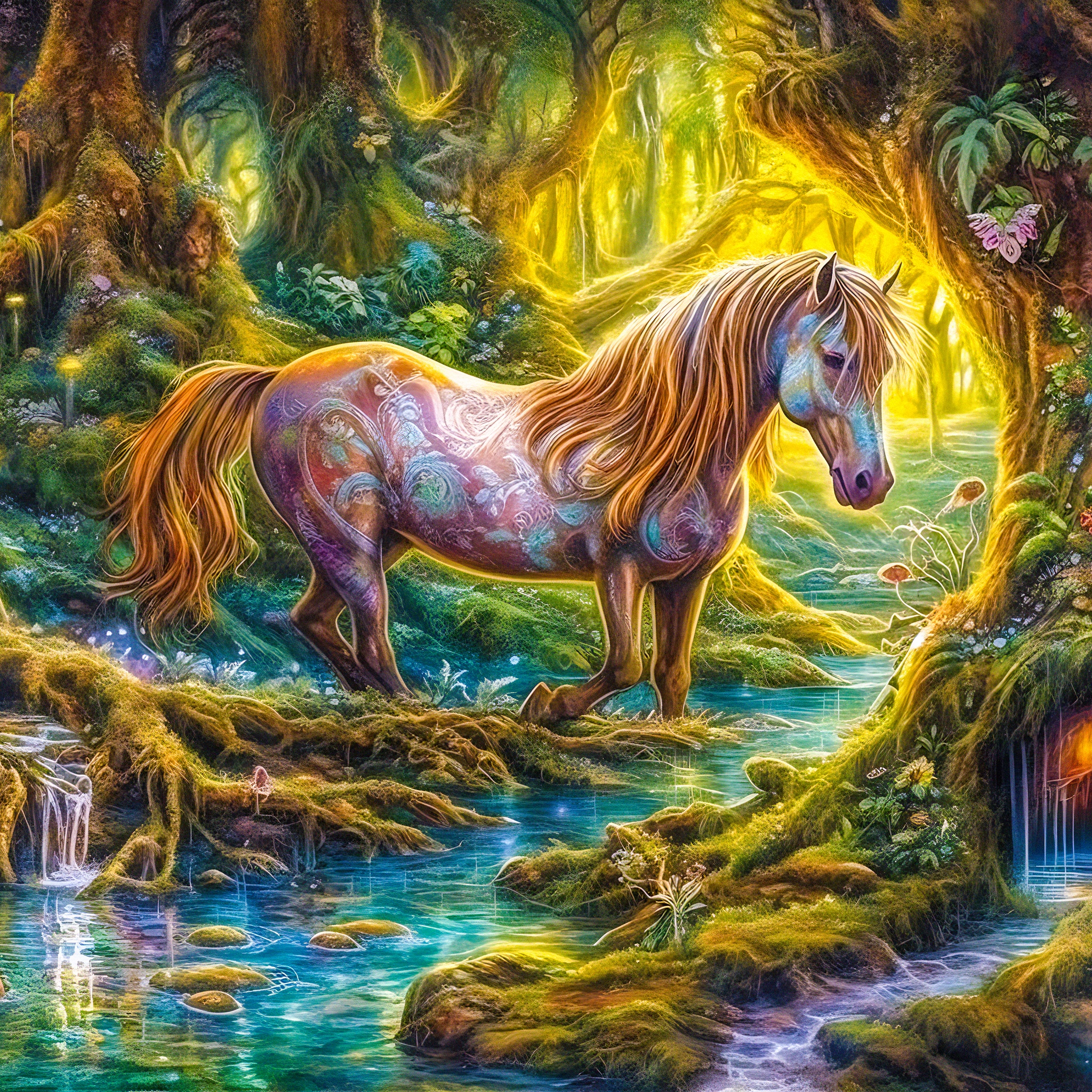 Enchanted walk jigsaw puzzle by Gotiva