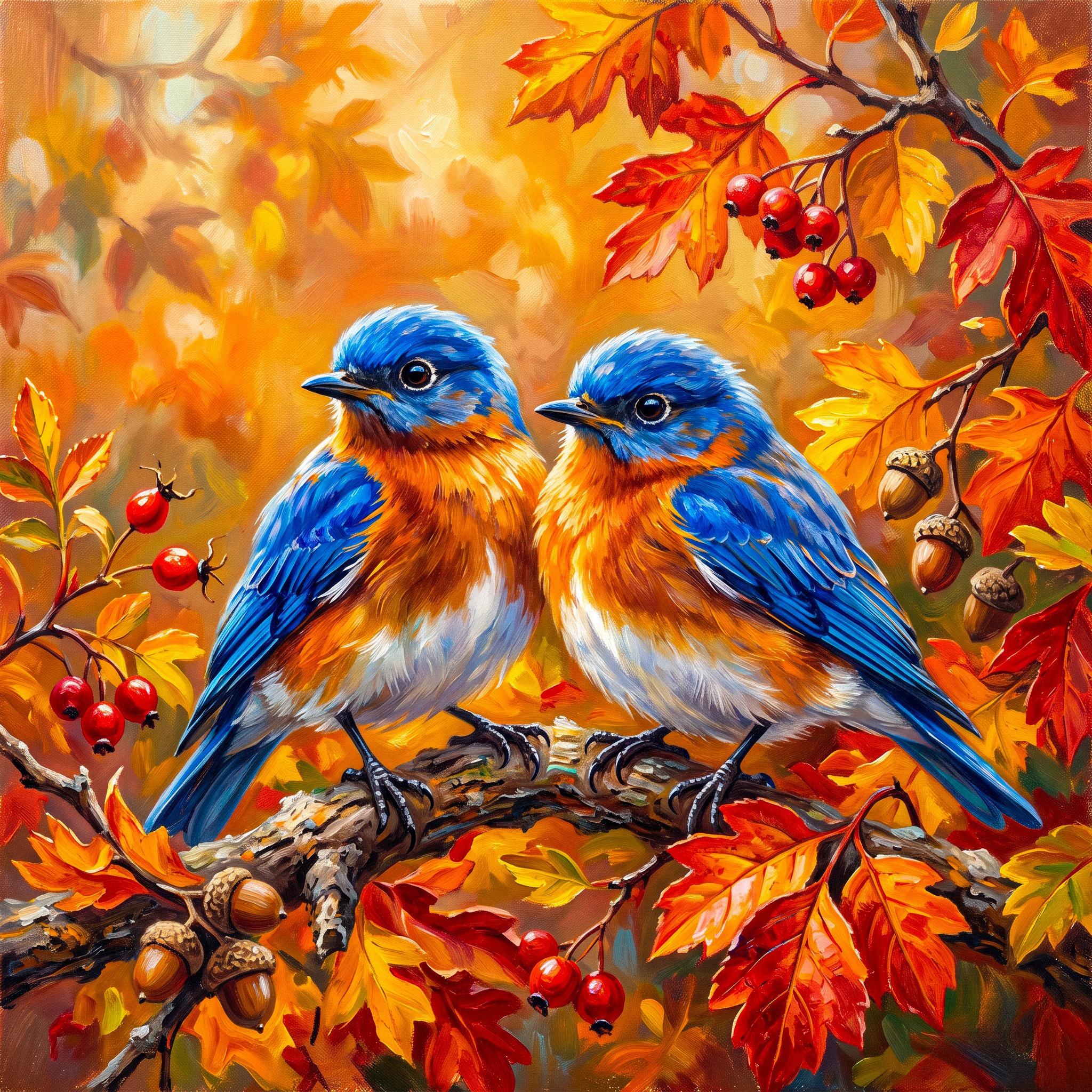 Two Birds jigsaw puzzle by Gotiva