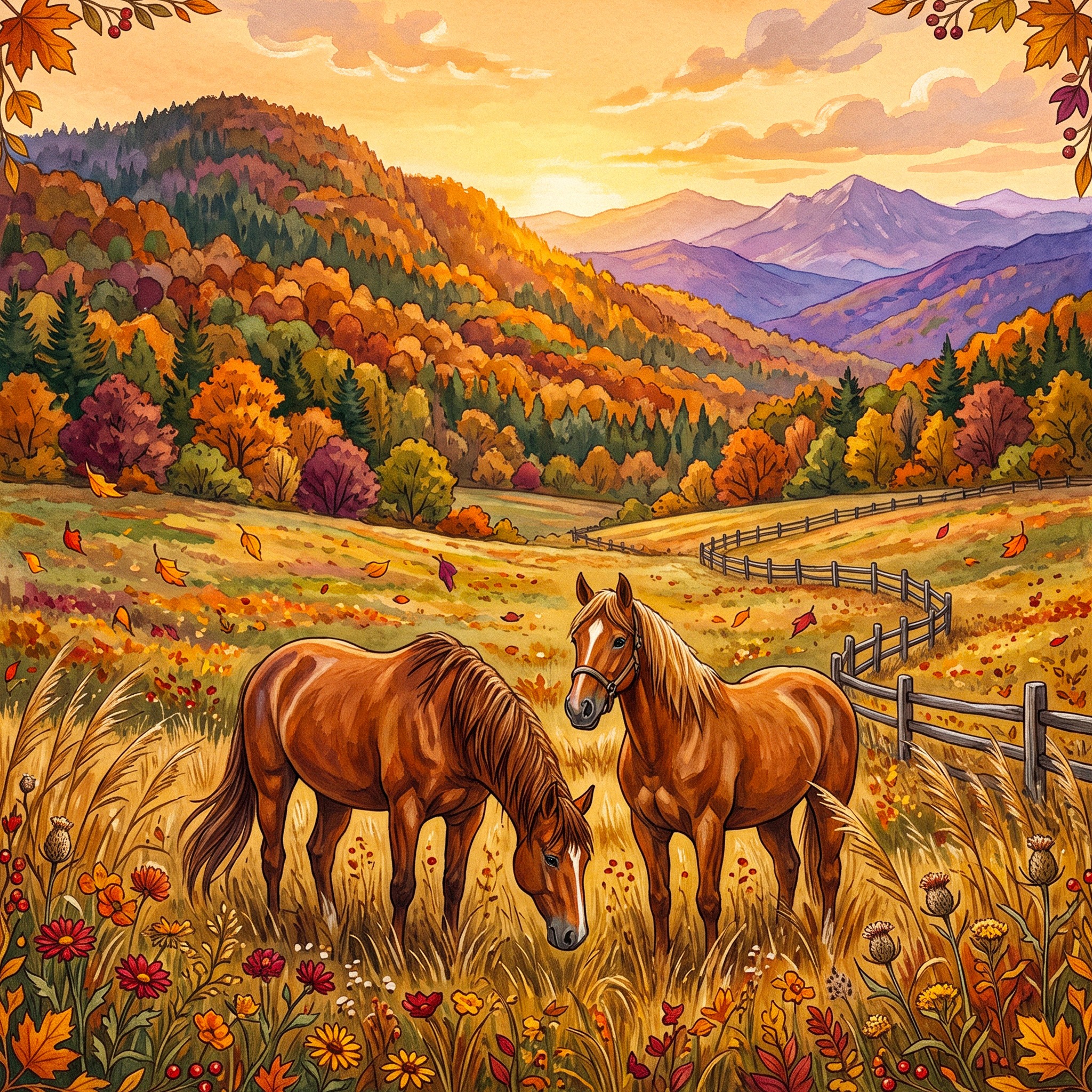 Horses jigsaw puzzle by Gotiva