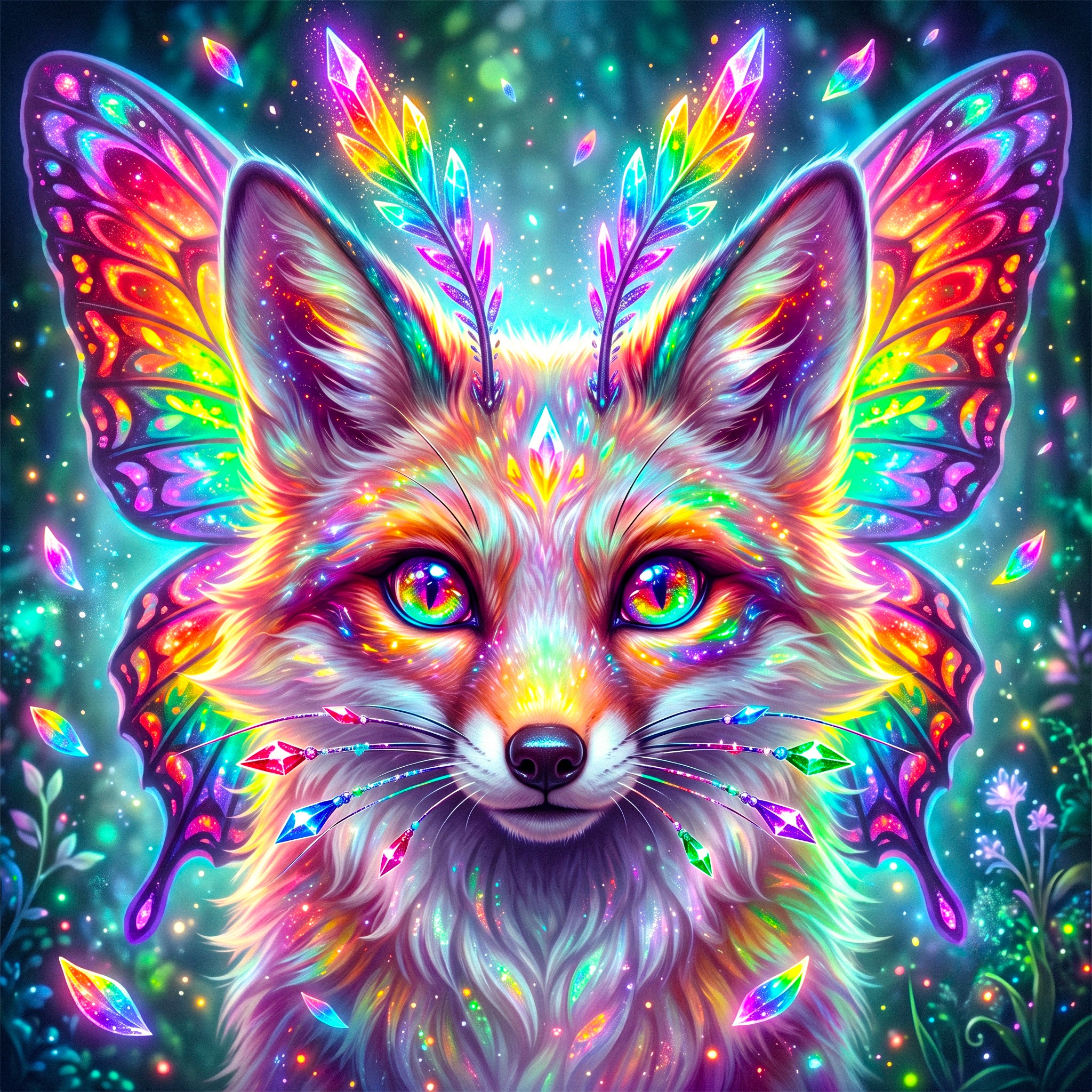 Butterfly Fox jigsaw puzzle by Gotiva