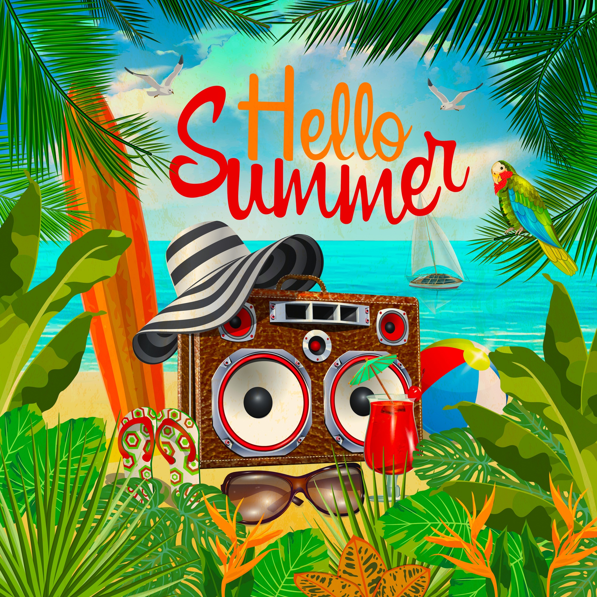 Hello Summer jigsaw puzzle by Gotiva