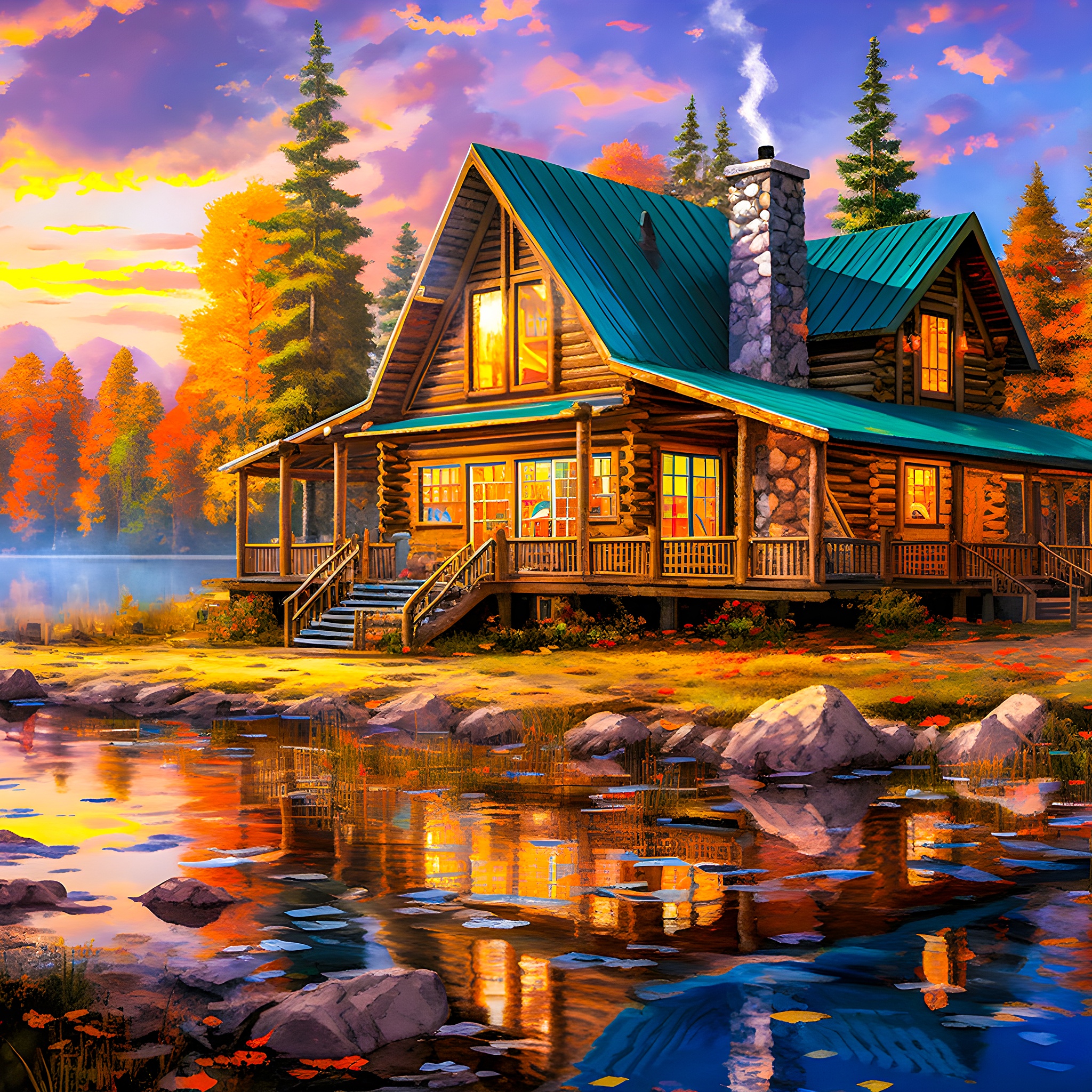 My place jigsaw puzzle by Gotiva
