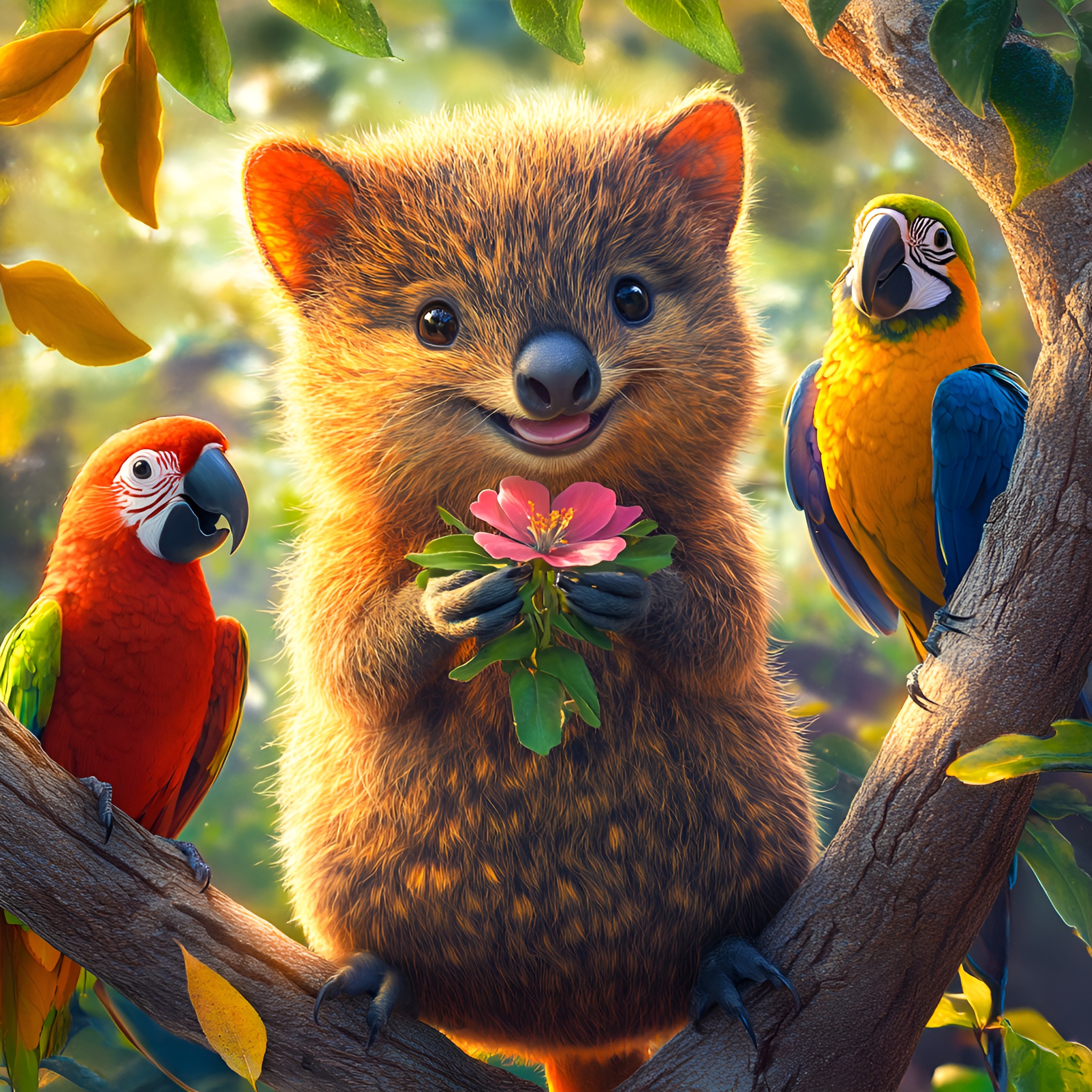 Quokka joy jigsaw puzzle by Gotiva