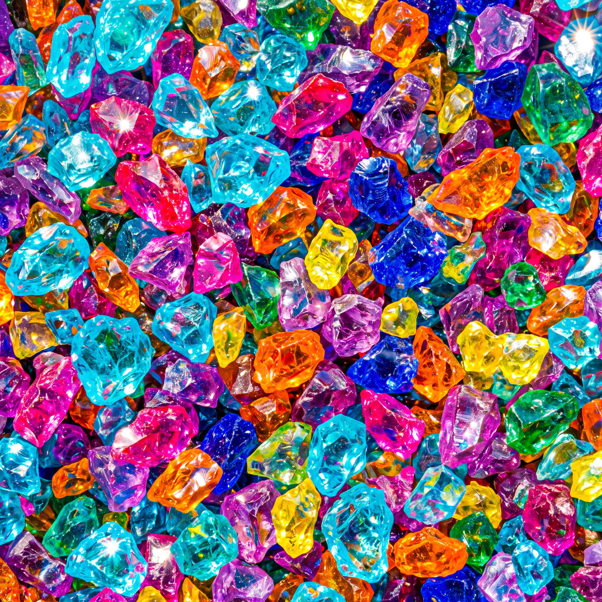 Crystals jigsaw puzzle by Colorithm