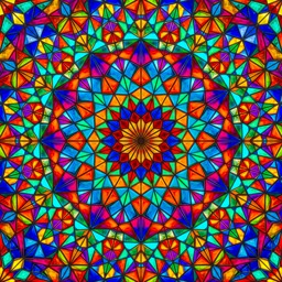 Crazy Mosaic jigsaw puzzle by Colorithm