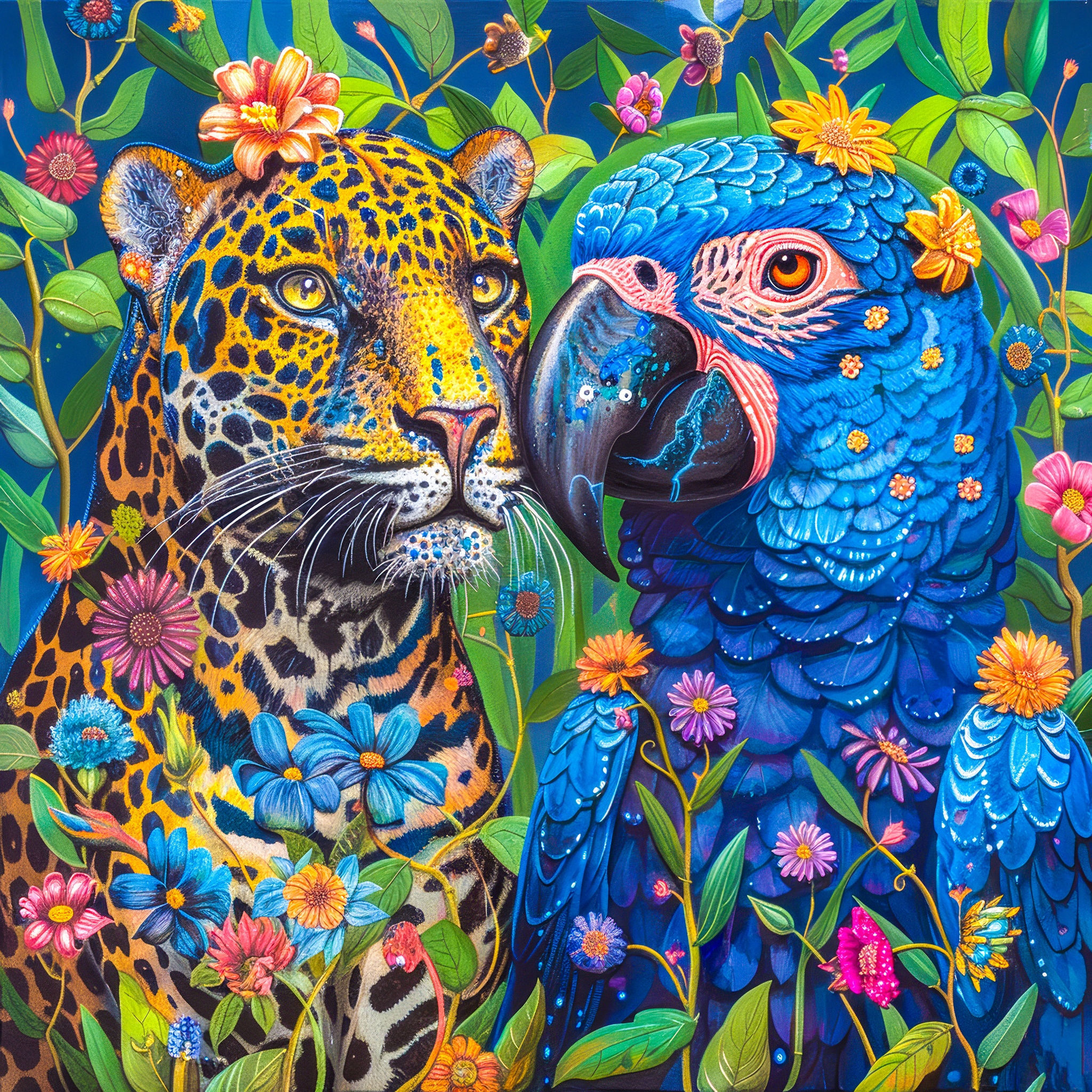 Brazilian fauna and flora jigsaw puzzle by Gotiva