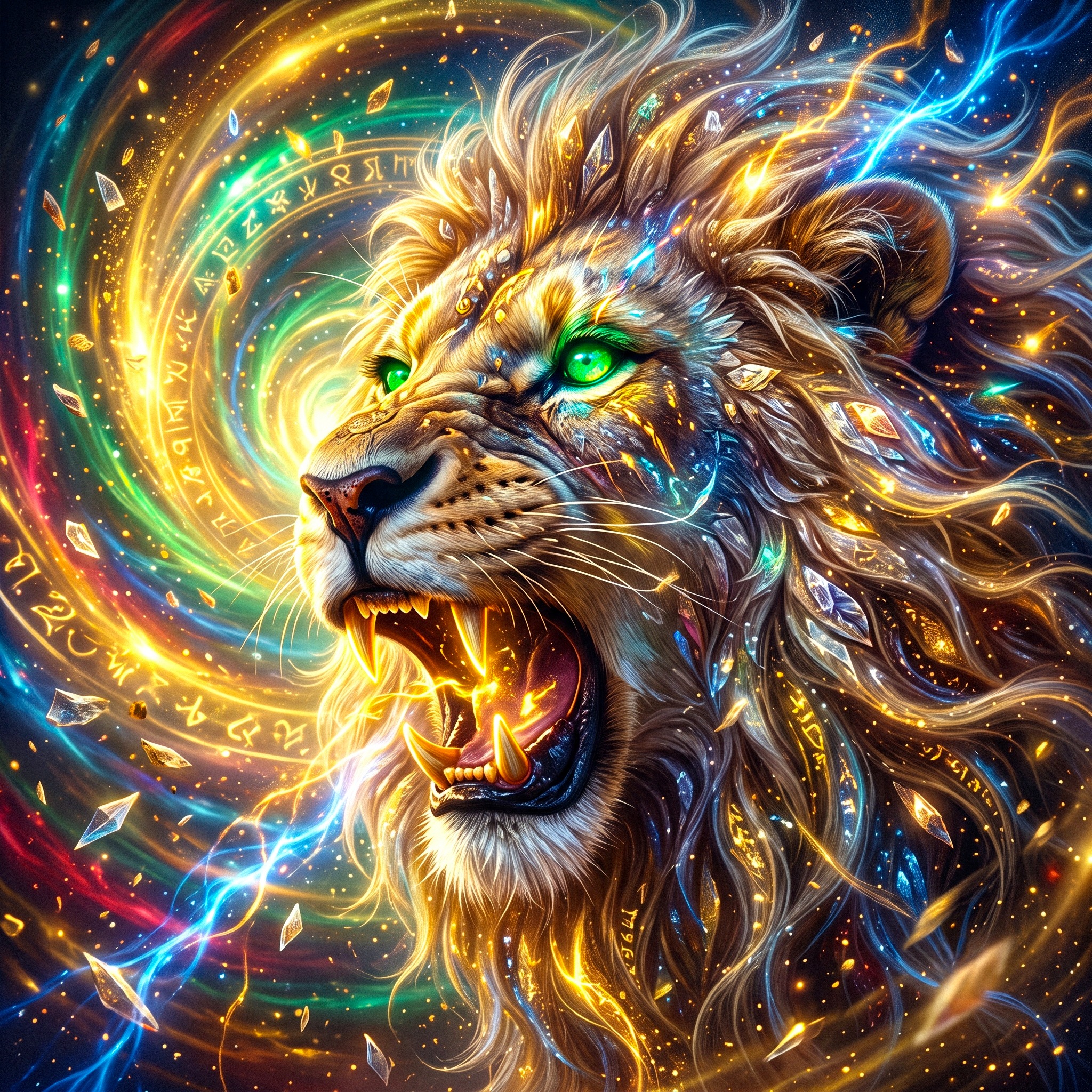 Lion jigsaw puzzle by Gotiva