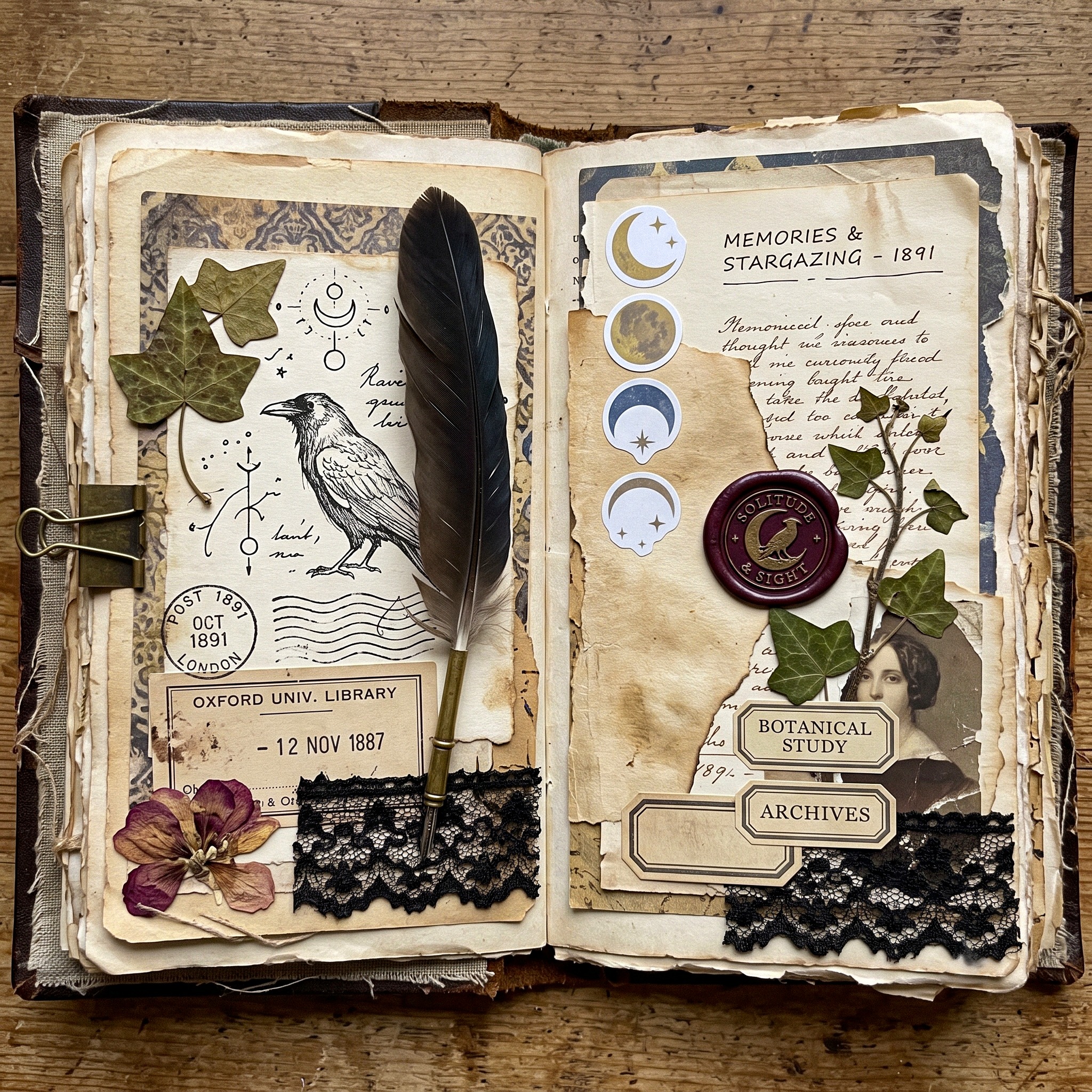 Book jigsaw puzzle by Raven Veil