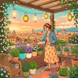 Flower Care jigsaw puzzle by Gotiva