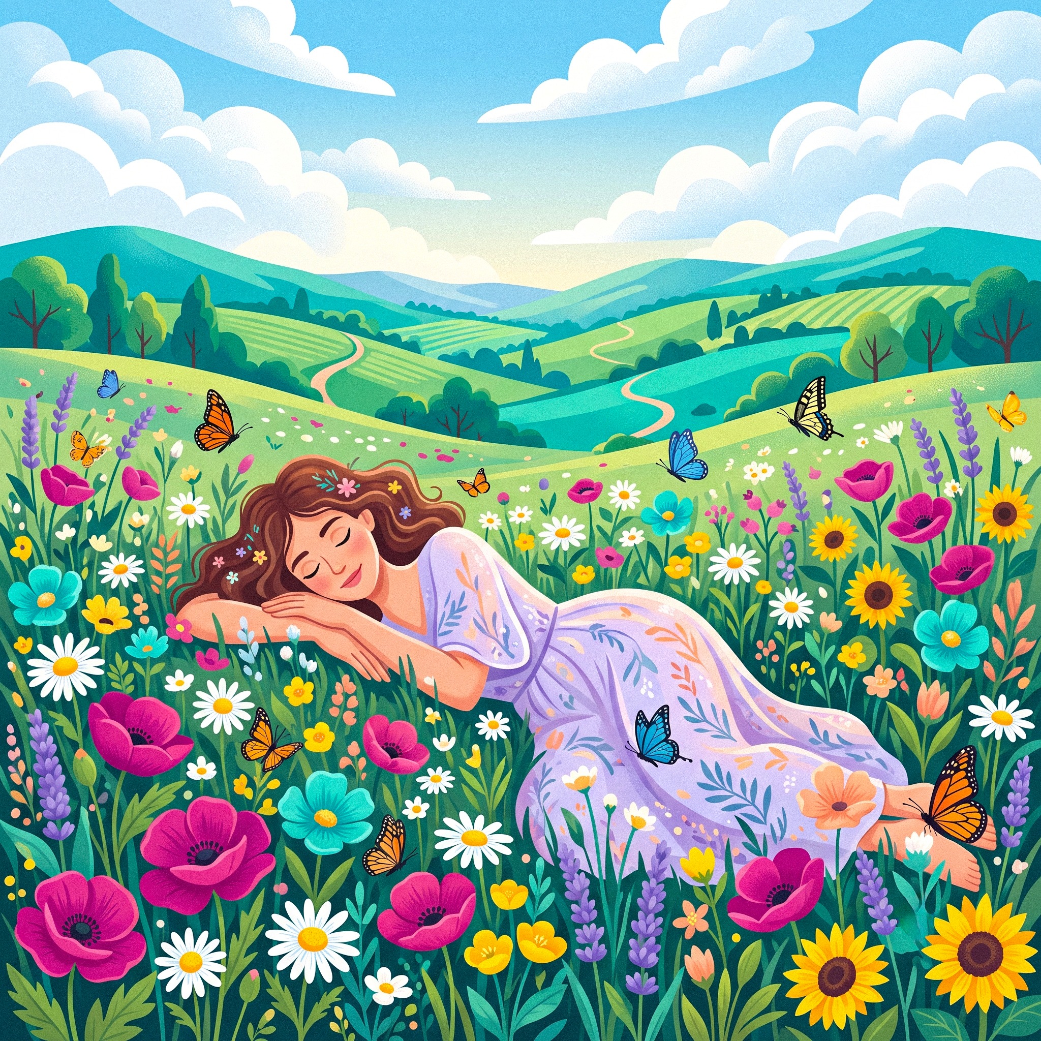 NAture Sleep jigsaw puzzle by Gotiva