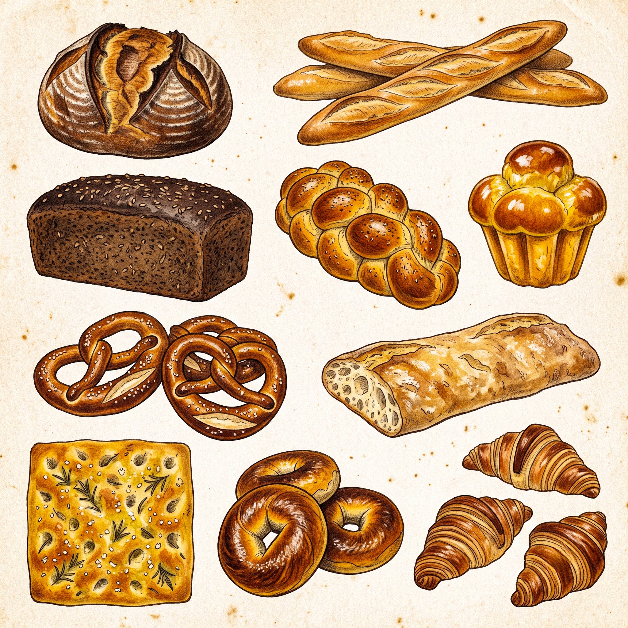 Bread jigsaw puzzle by John Botanics