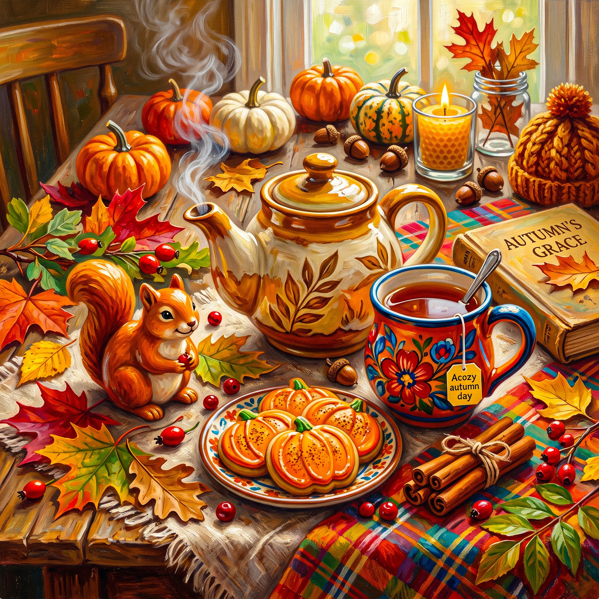 Autumn Feast jigsaw puzzle by Gotiva