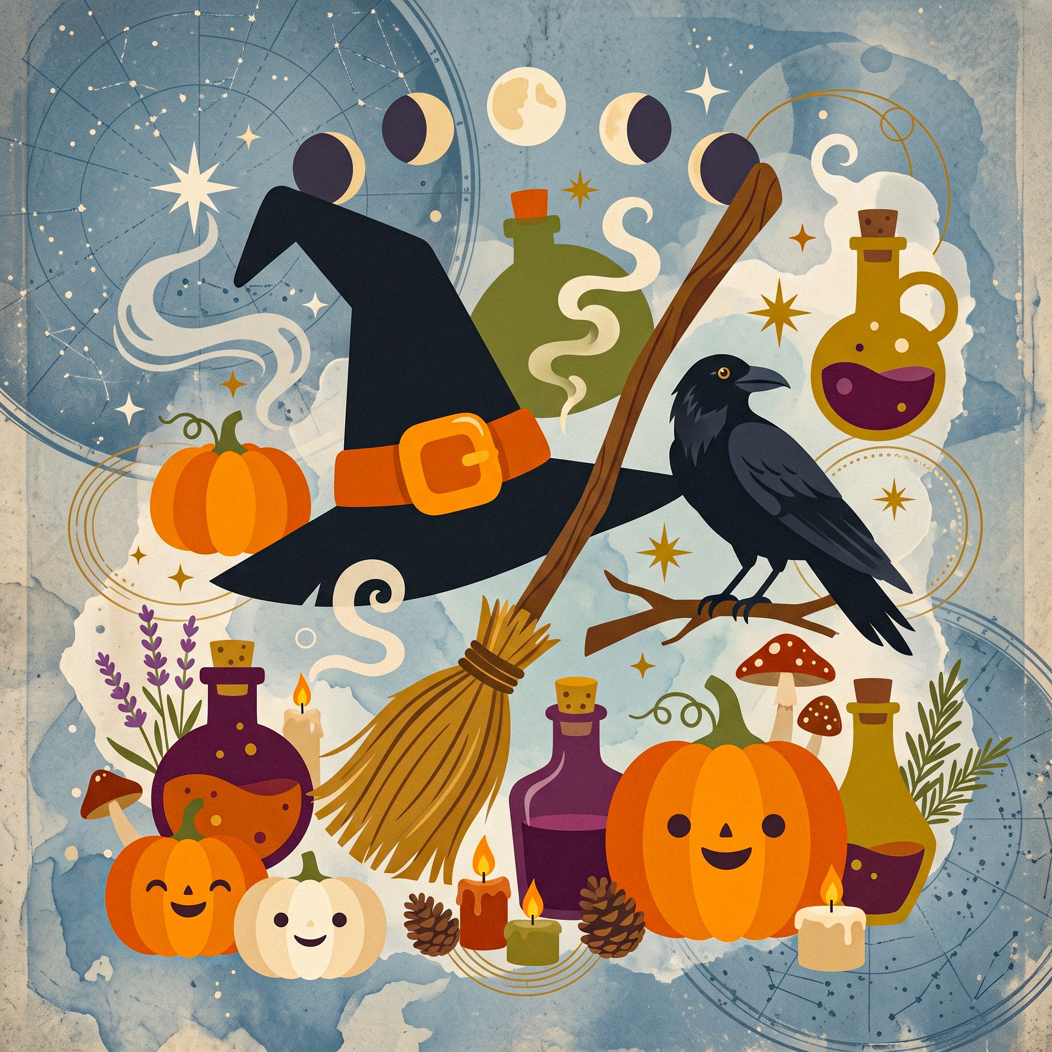 Spooky Time jigsaw puzzle by Silvia Arts