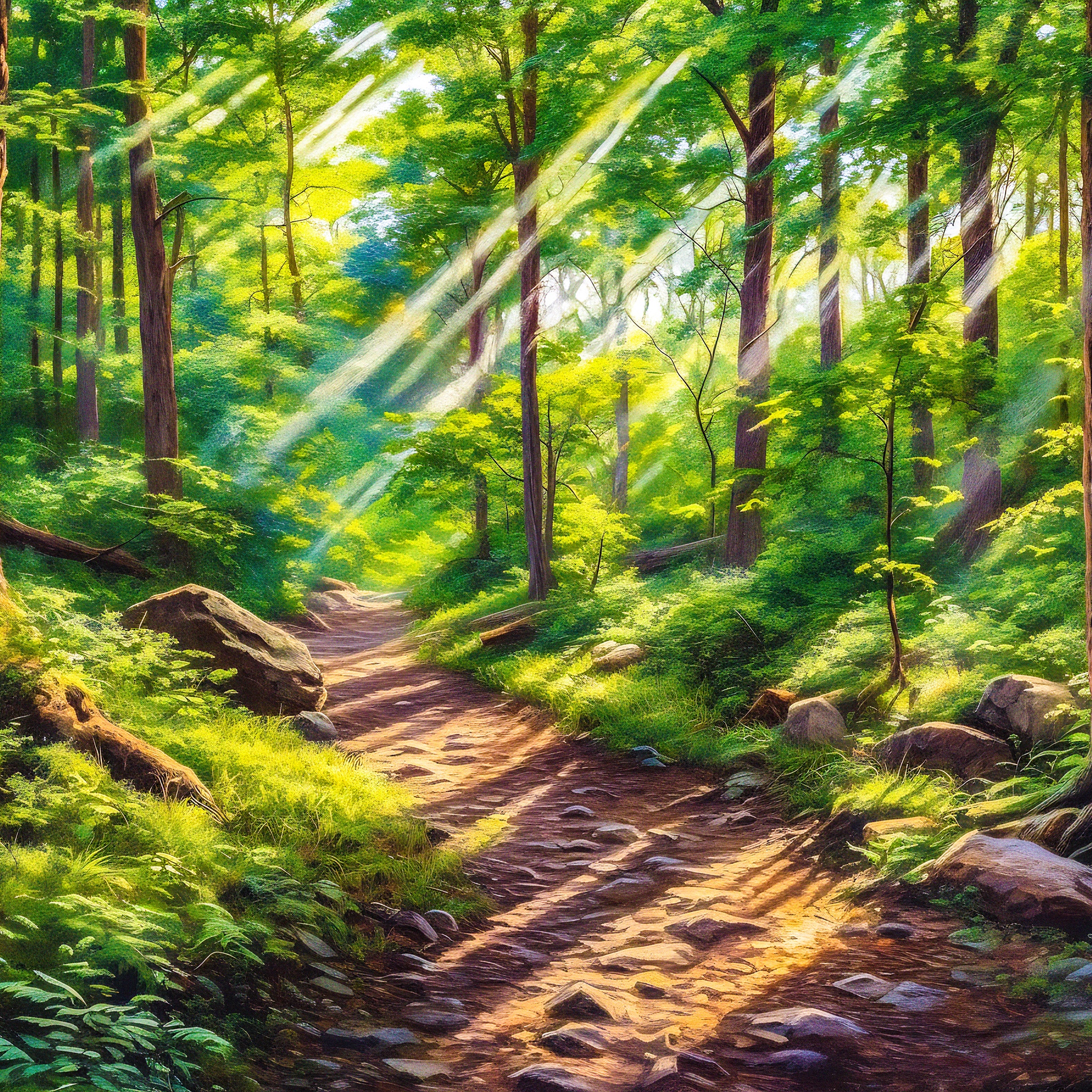 Peaceful Forest jigsaw puzzle by Gotiva