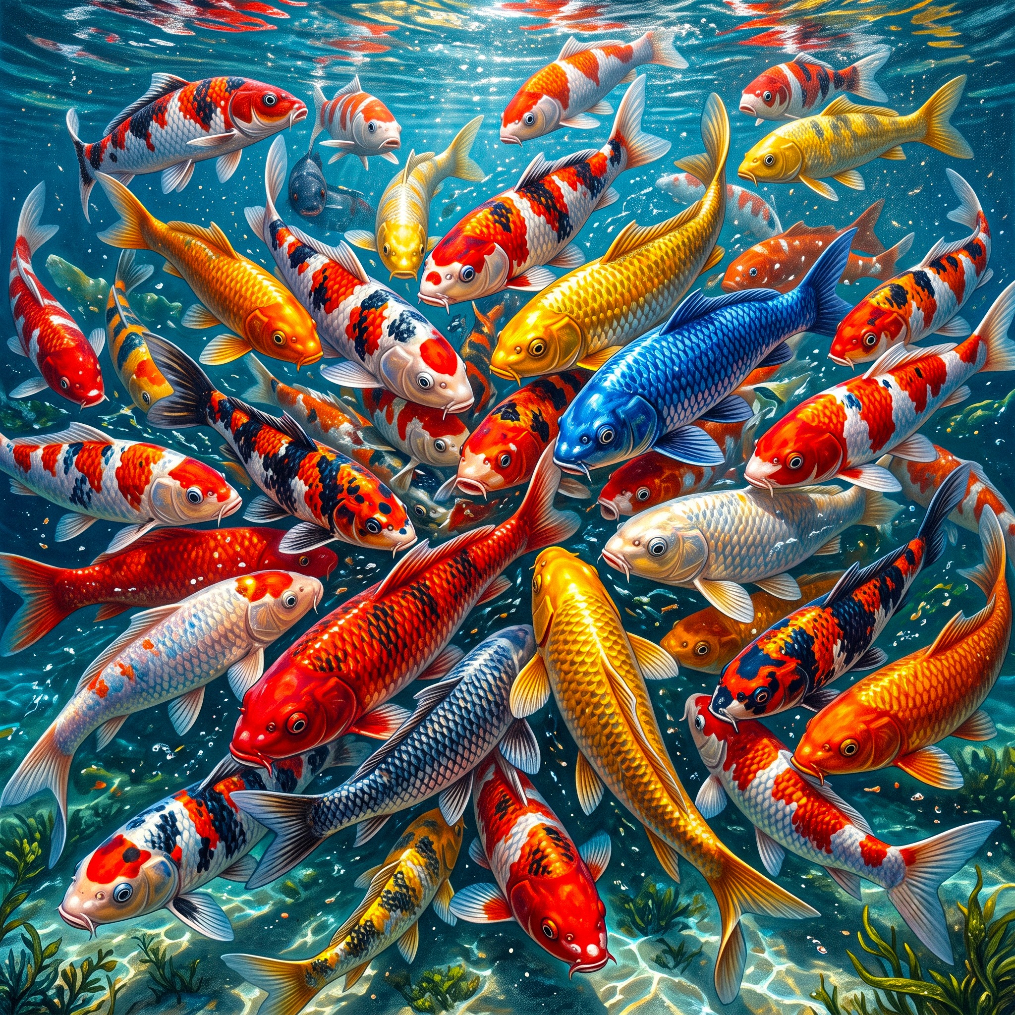 Koi Fishes jigsaw puzzle by Gotiva