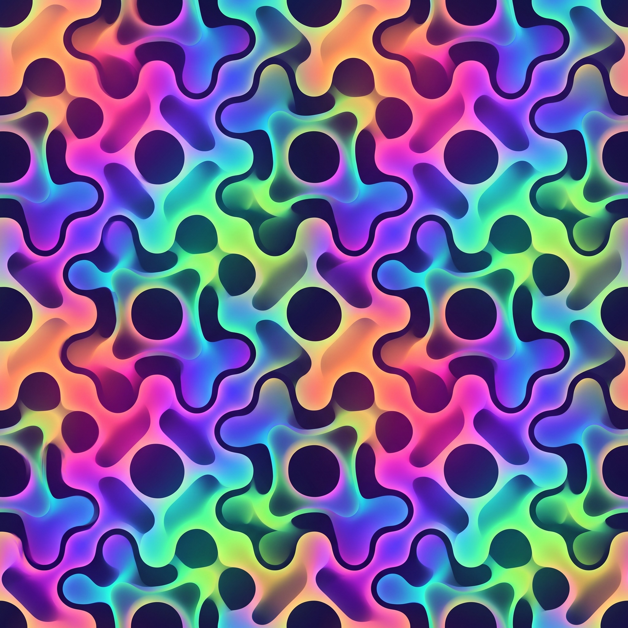 Gradient Pattern jigsaw puzzle by Colorithm