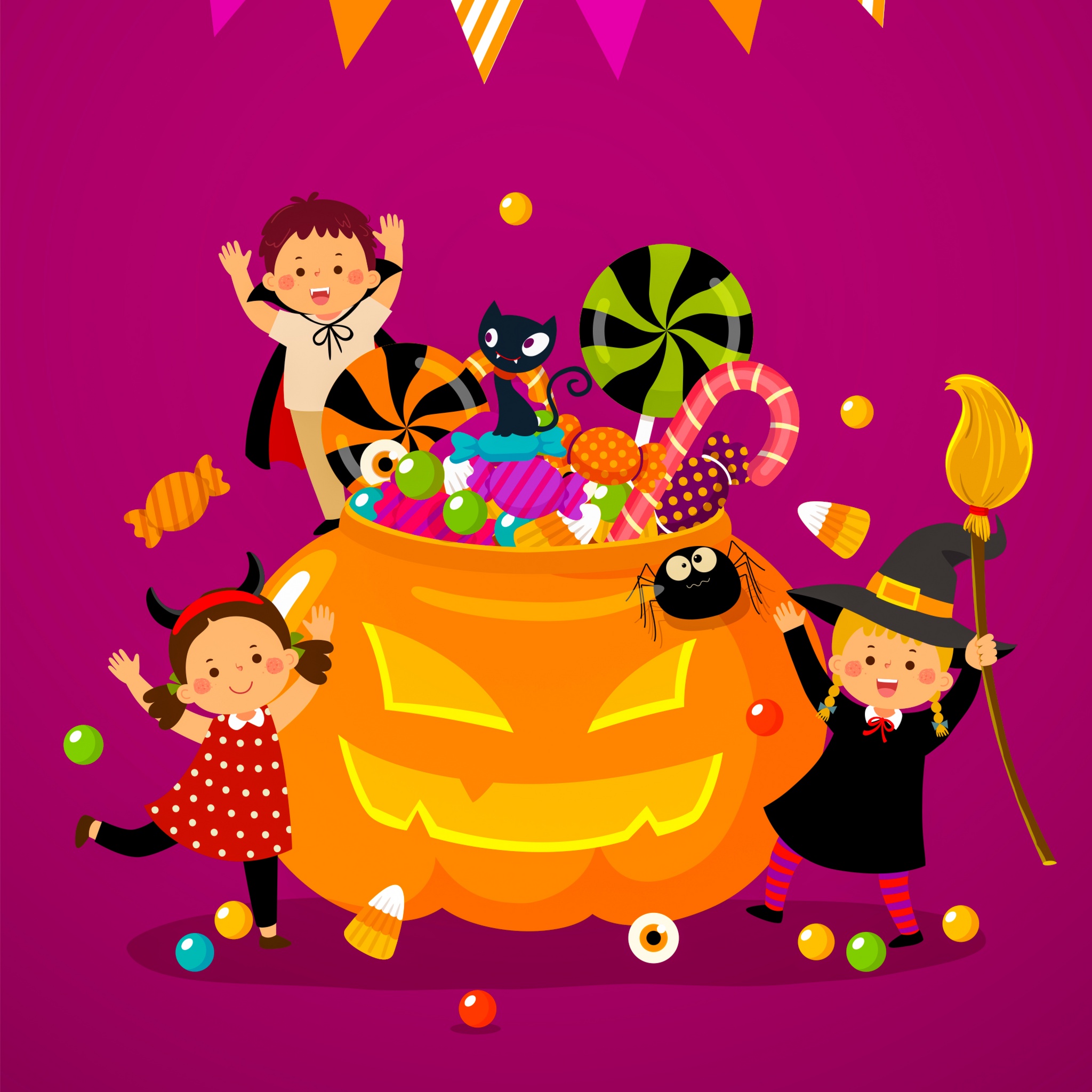 Halloween Celebration jigsaw puzzle by Gotiva