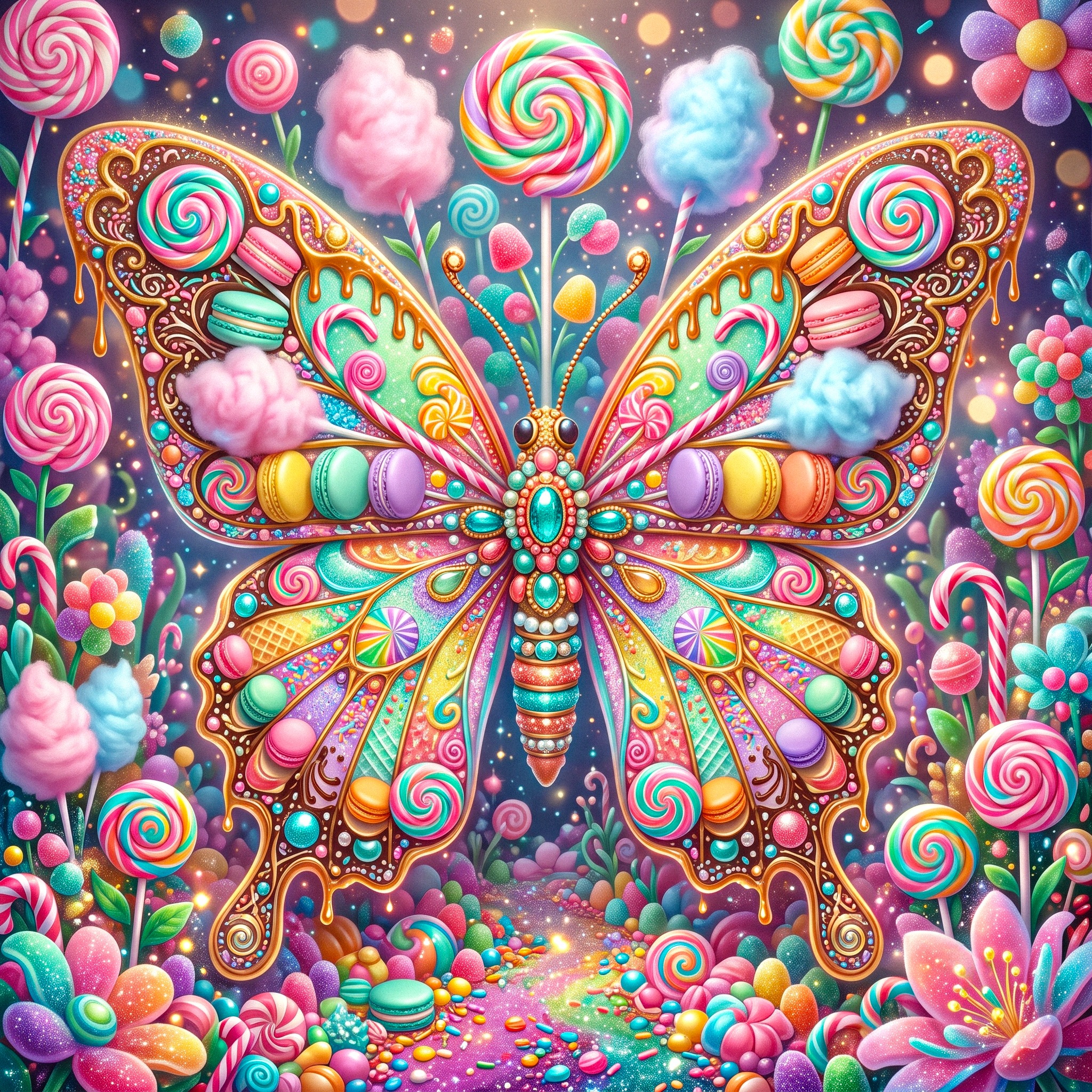 Sweet Butterfly jigsaw puzzle by Gotiva