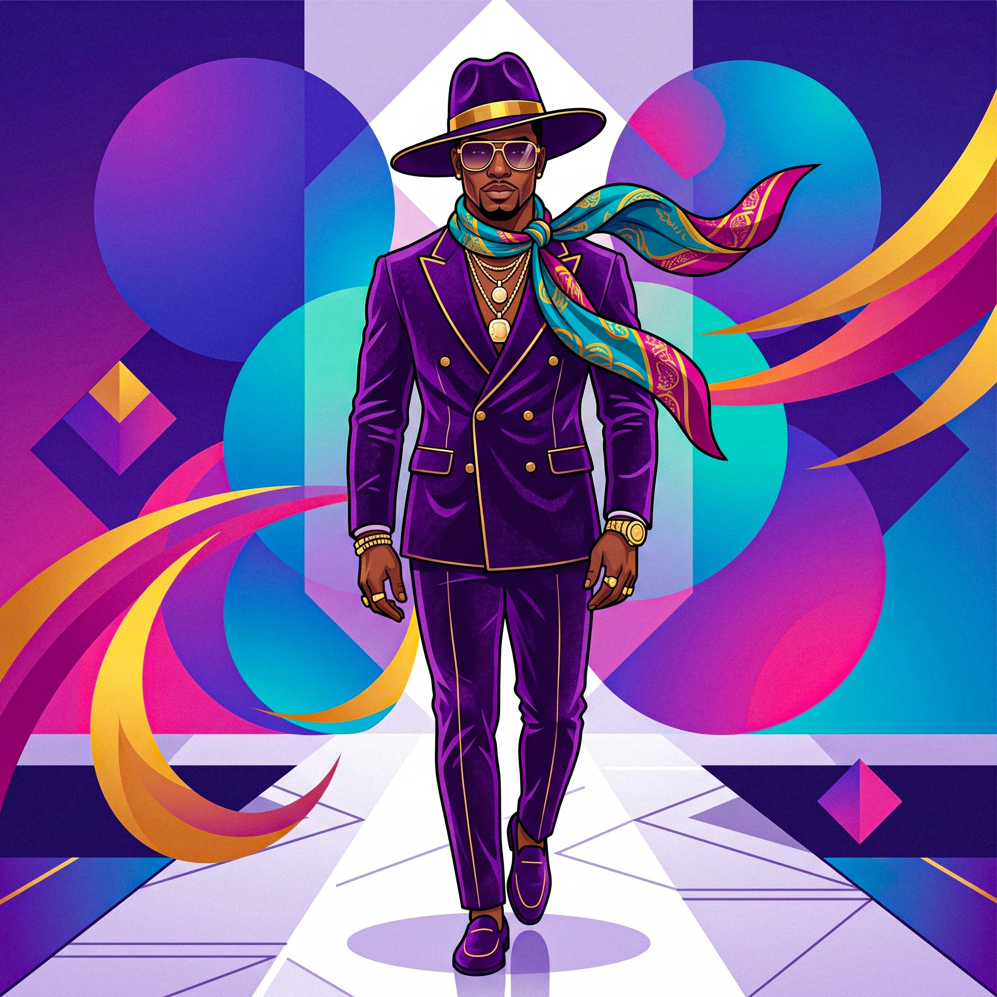 Fashion Man jigsaw puzzle by Charming Icons