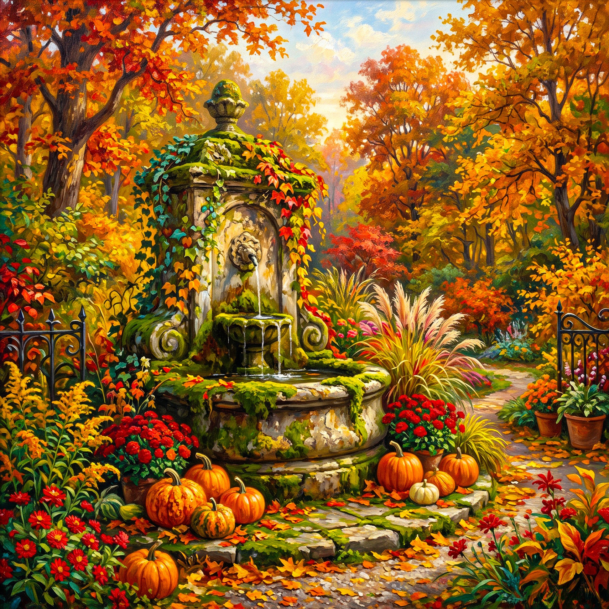 Garden jigsaw puzzle by Gotiva