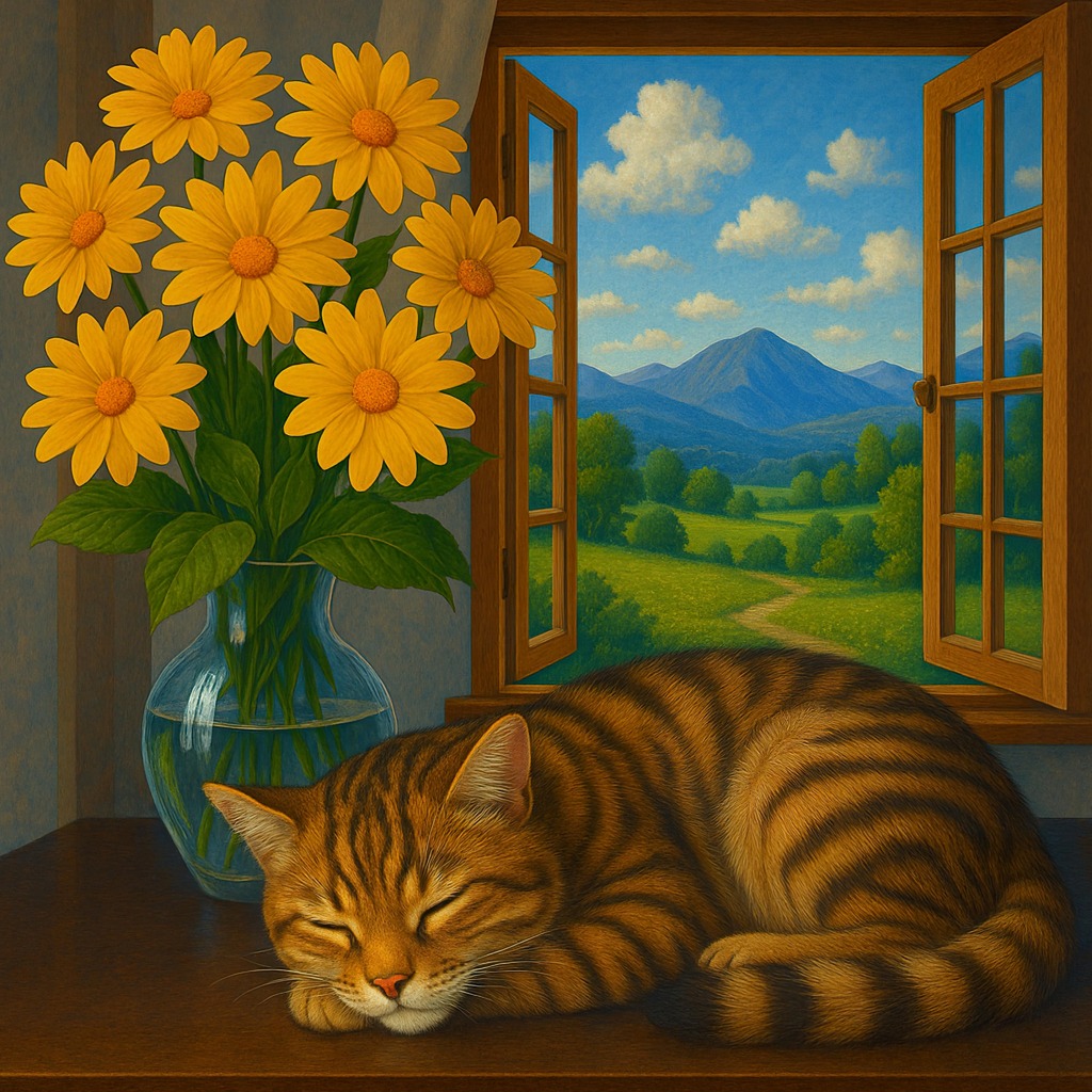 Sleeping Cat