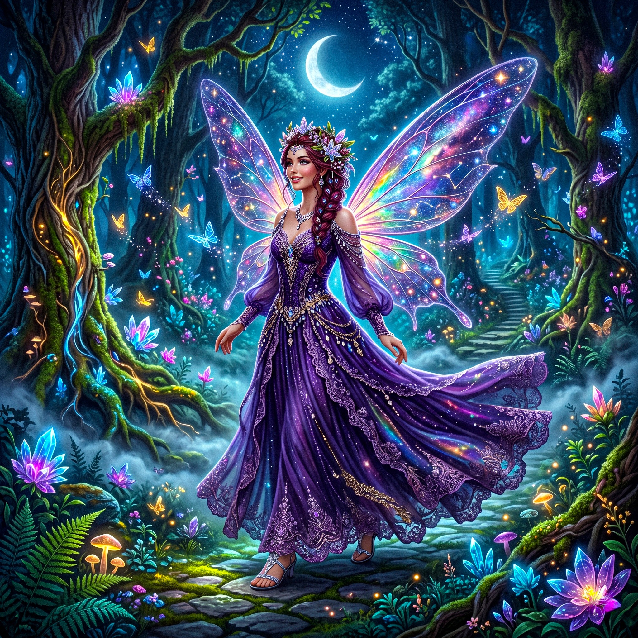Butterfly jigsaw puzzle by Aria Solenne