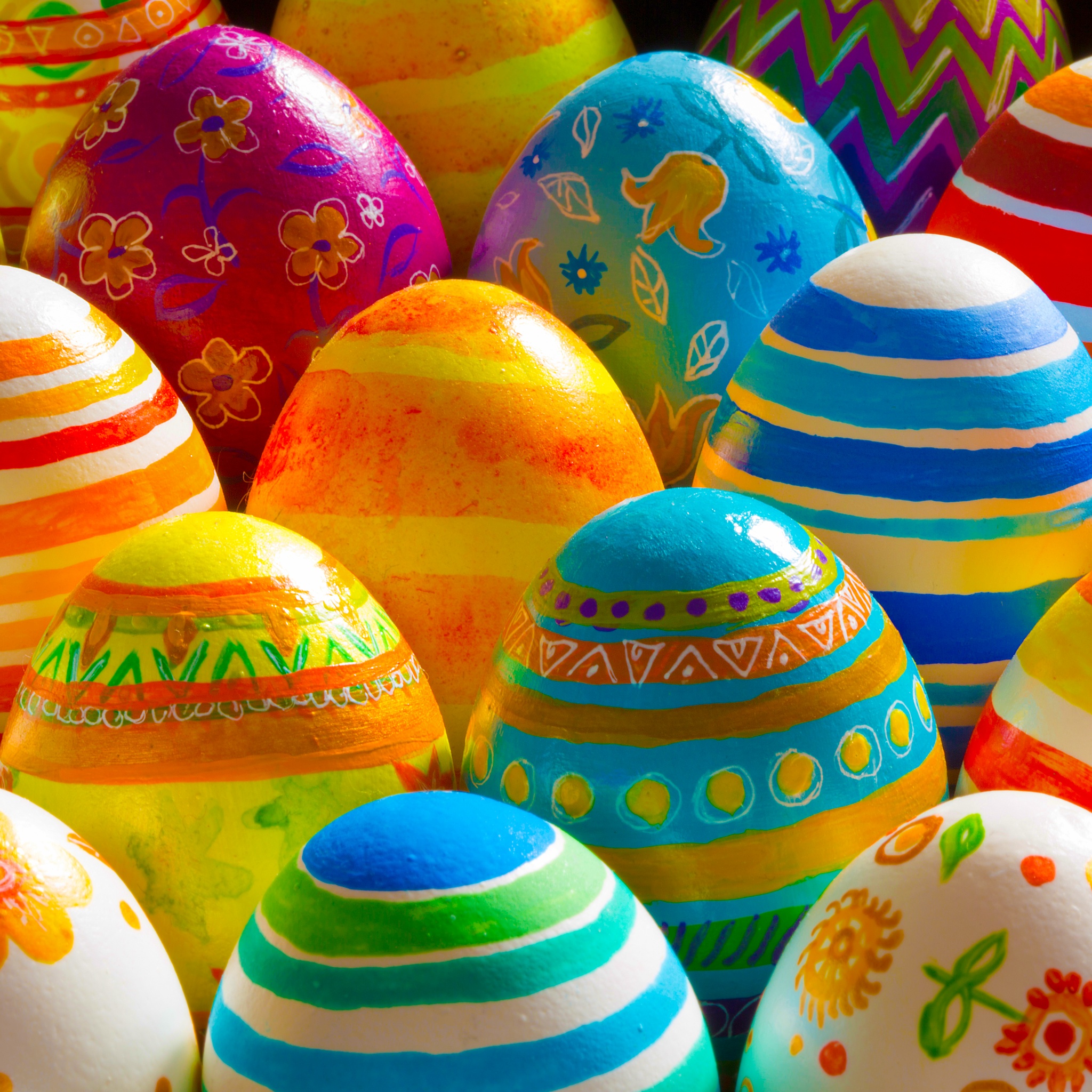 Colorful Easter Eggs jigsaw puzzle by Gotiva