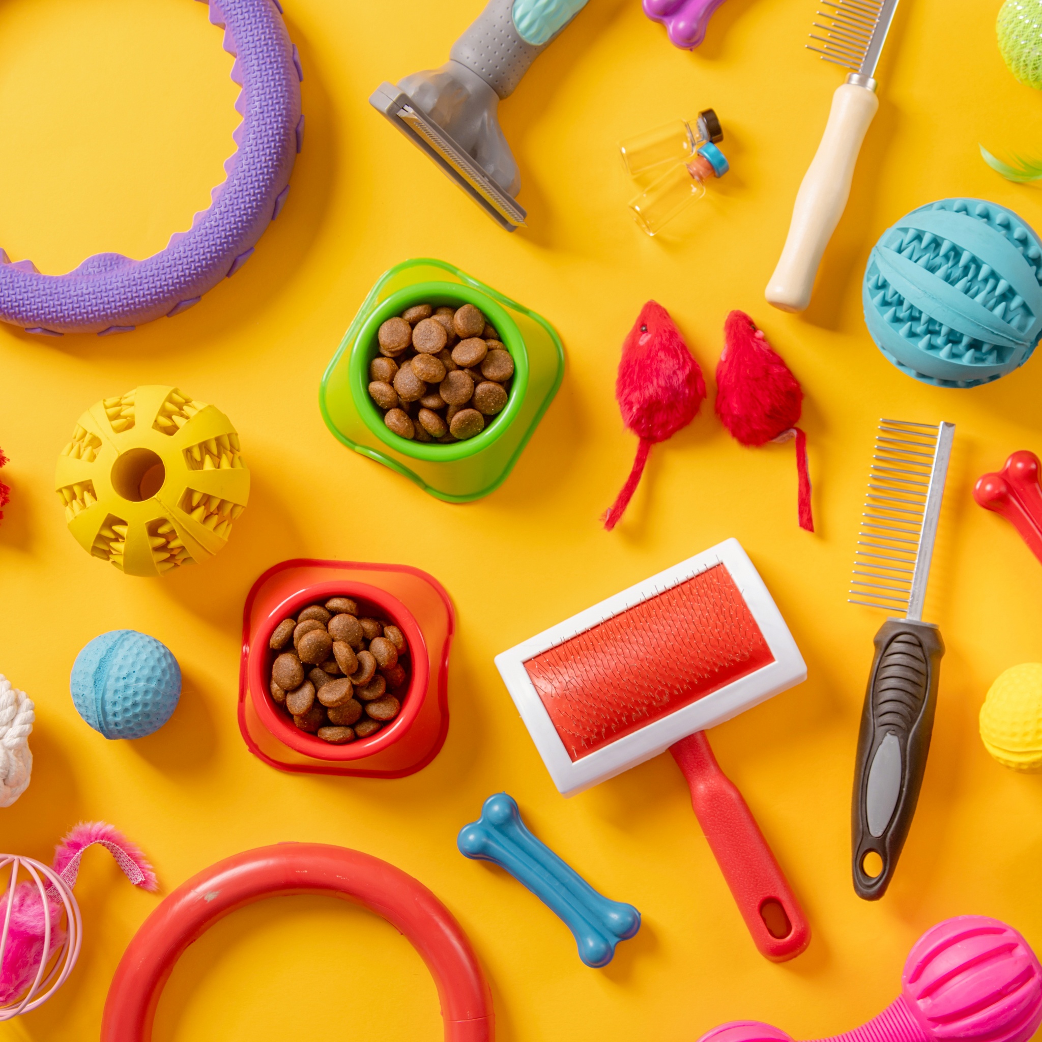 Colorful Pet Toys jigsaw puzzle by Gotiva