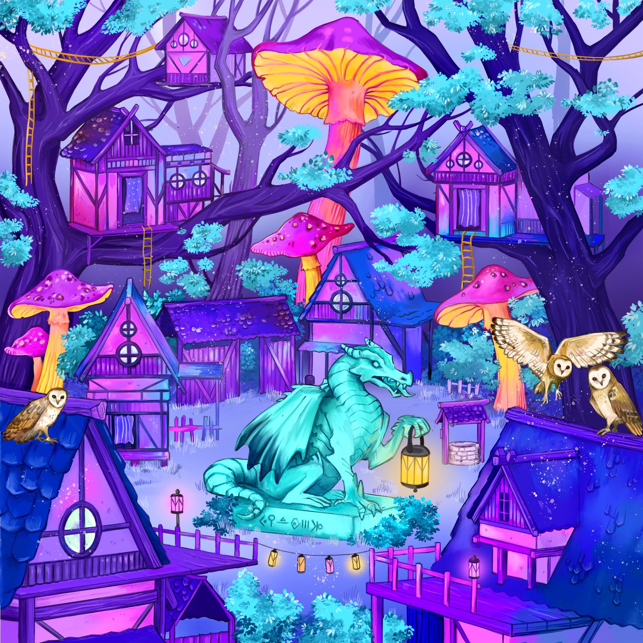 Mystical Forest jigsaw puzzle by Gotiva