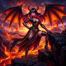 Lava Goddess jigsaw puzzle by Your Knight
