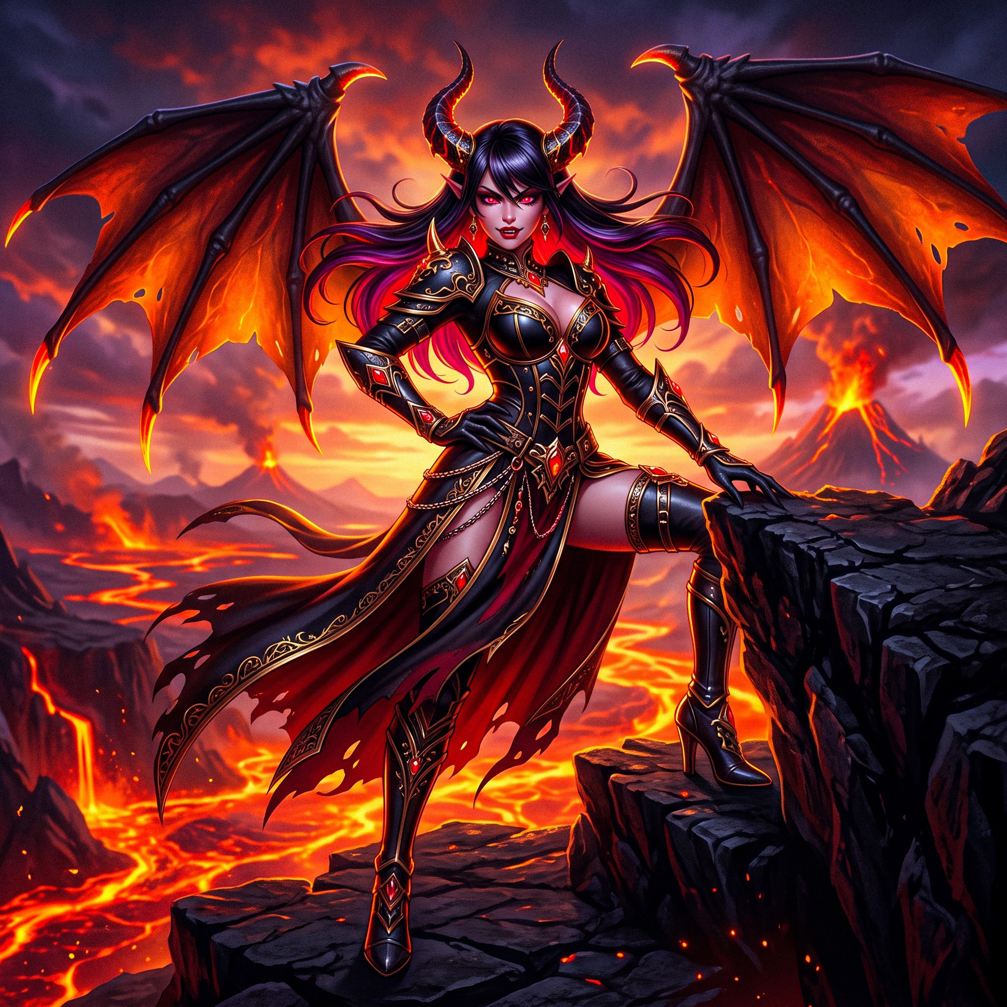 Lava Goddess jigsaw puzzle by Your Knight