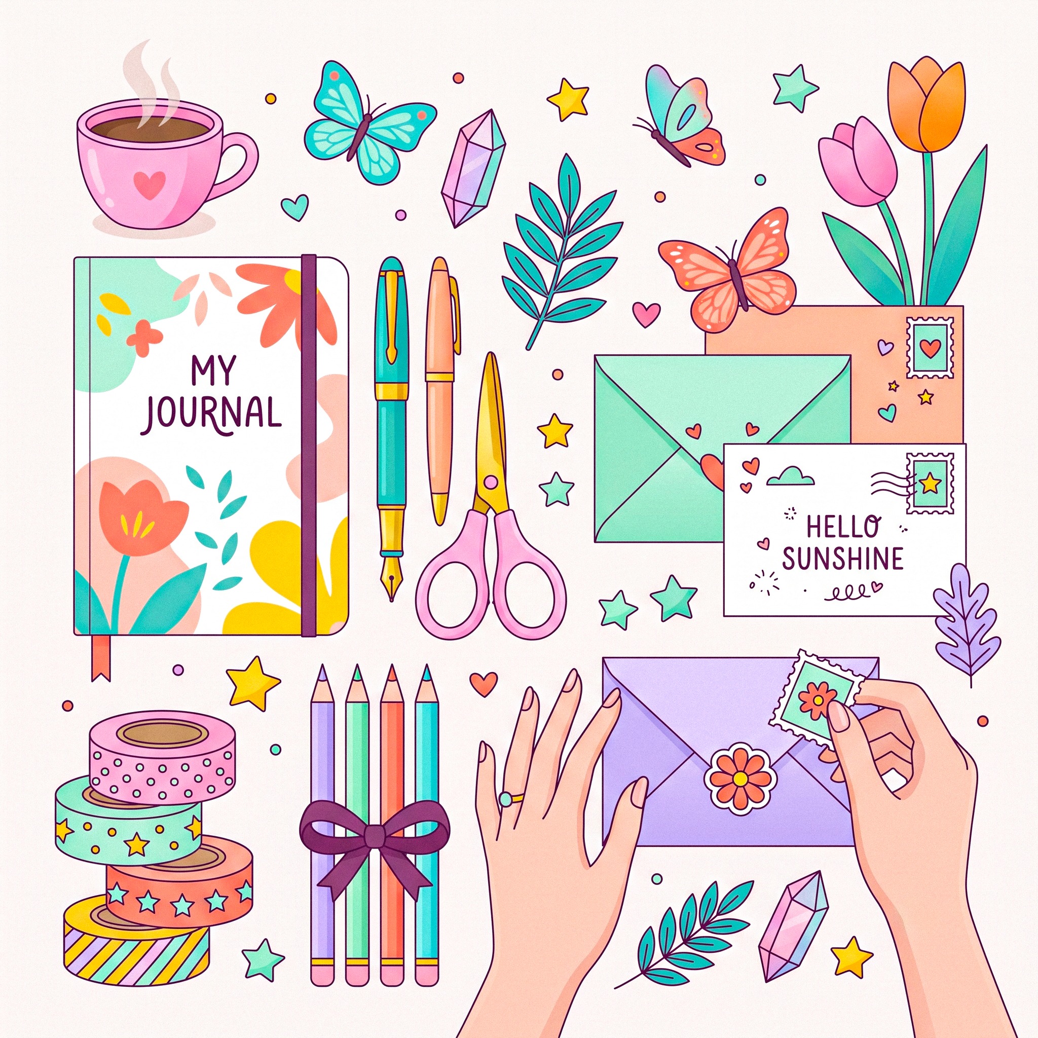 Girly Letters jigsaw puzzle by Gotiva